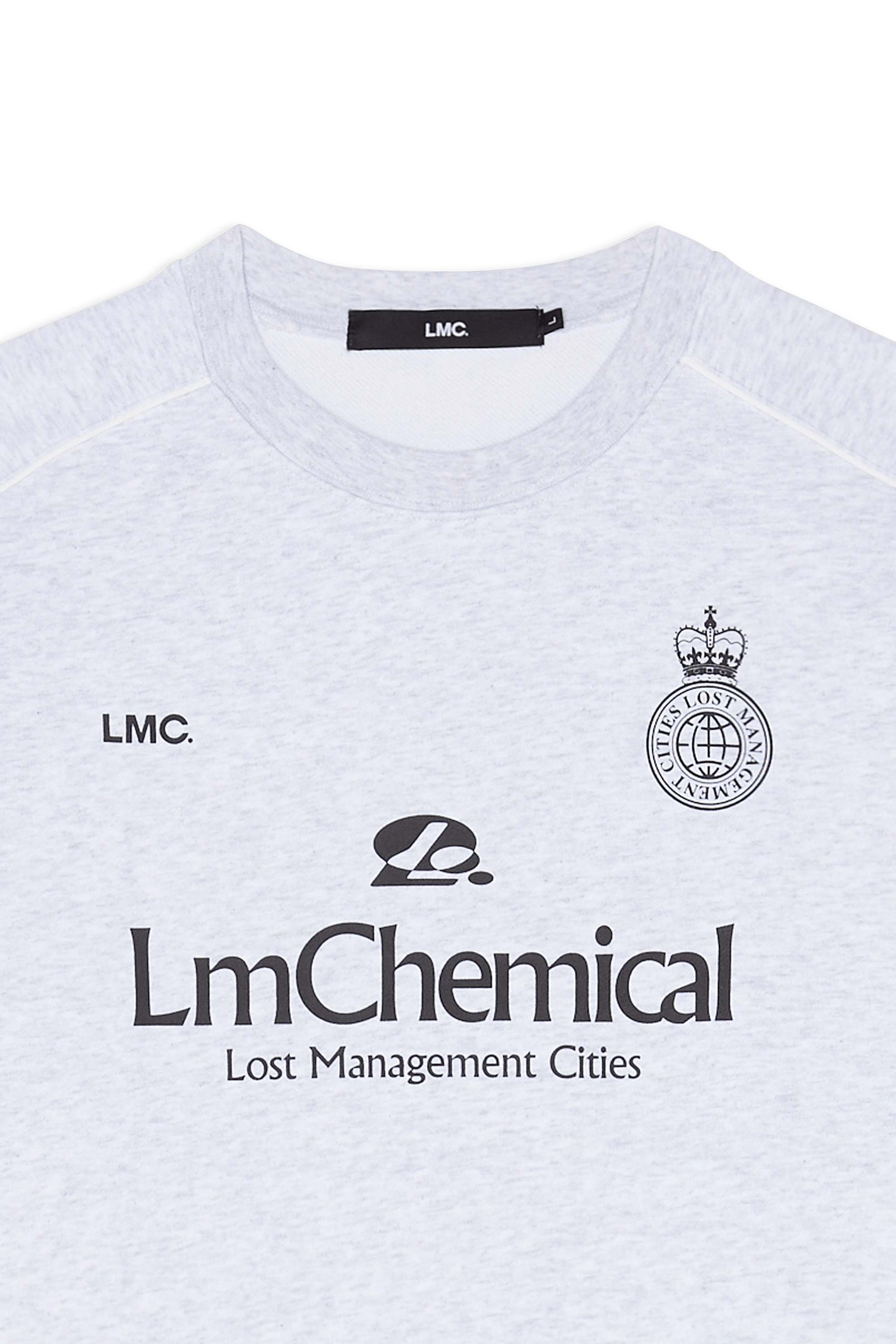 Sweatshirt | Gris LOST MANAGEMENT CITIES Homme