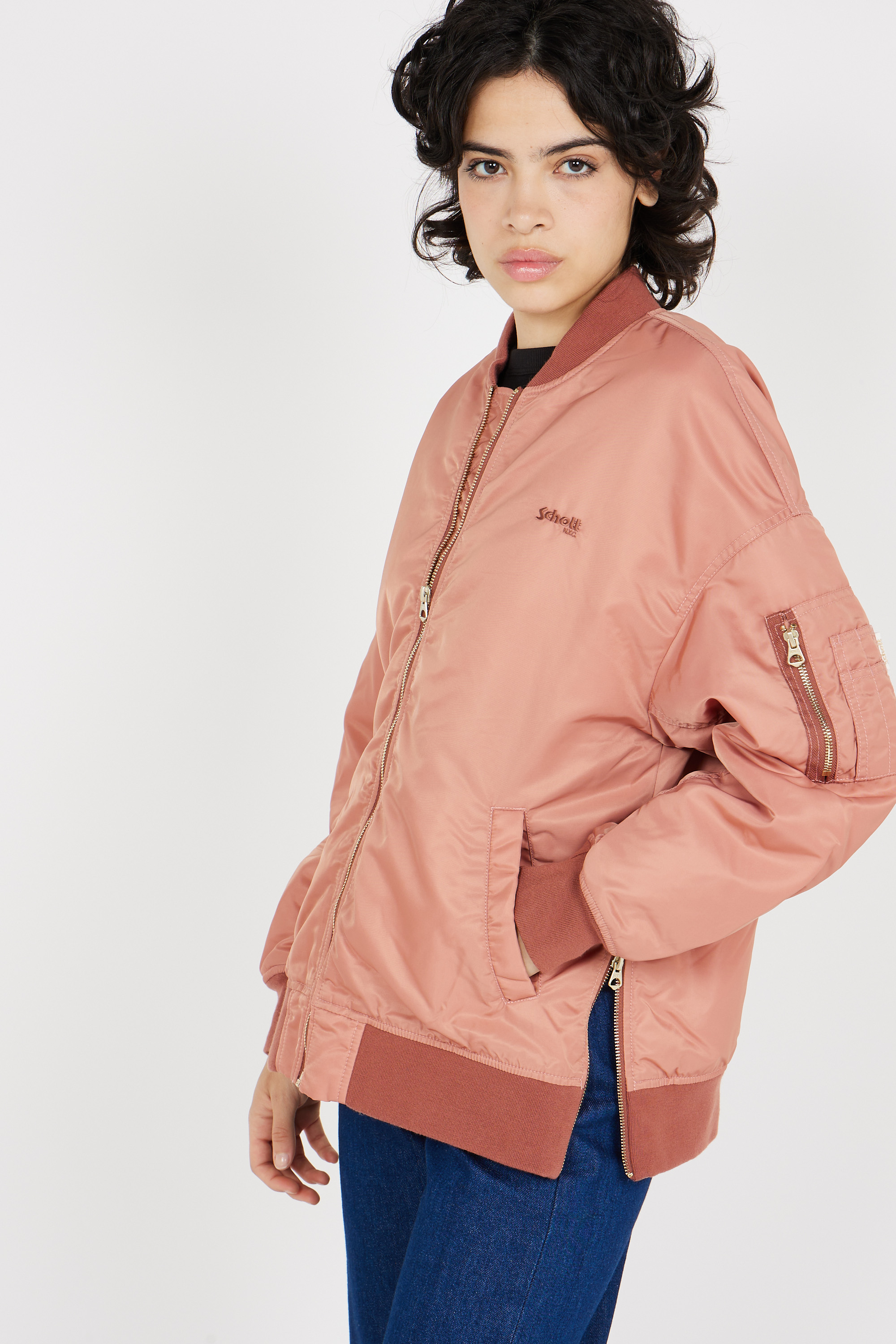Veste bomber Rose