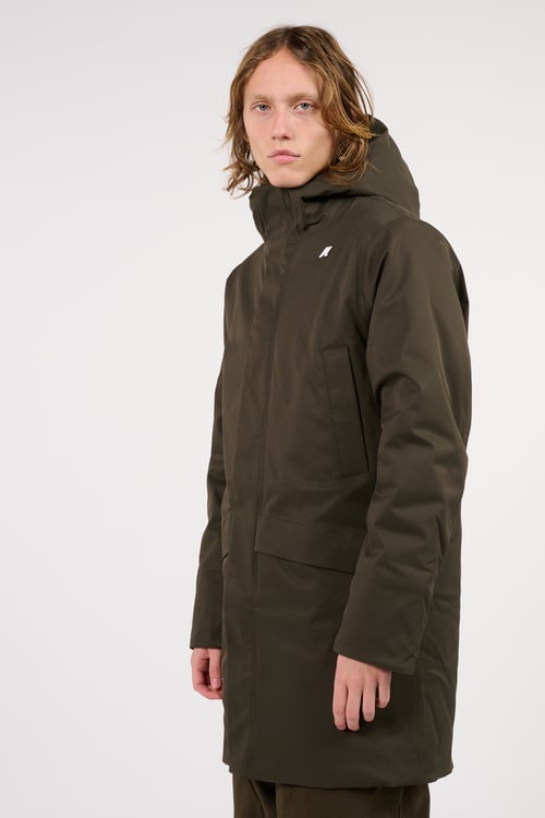 K-WAY Parka Marron