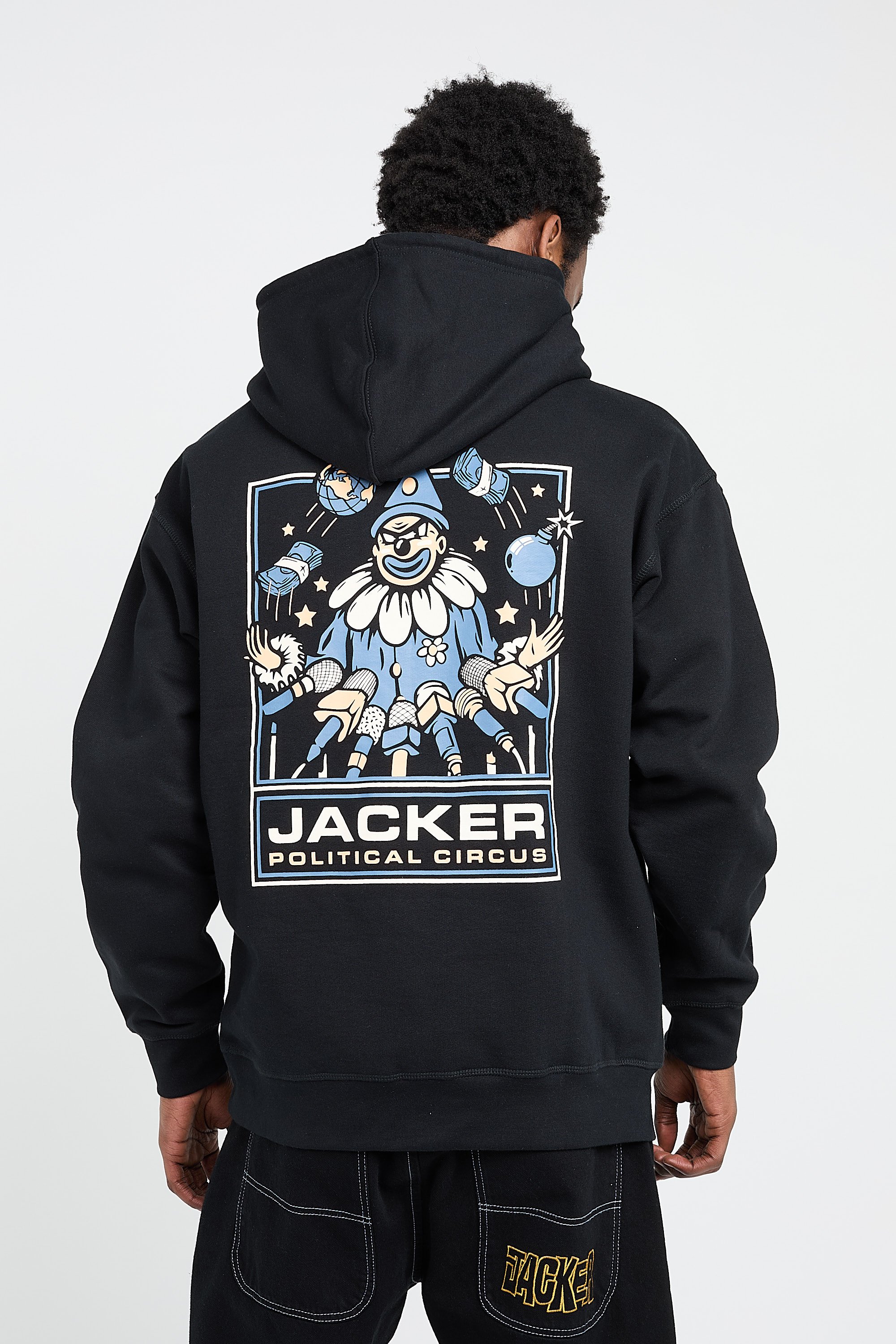 Hoodie | Black by JACKER Hoodie Black