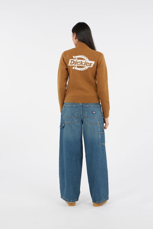 DICKIES Pull Marron