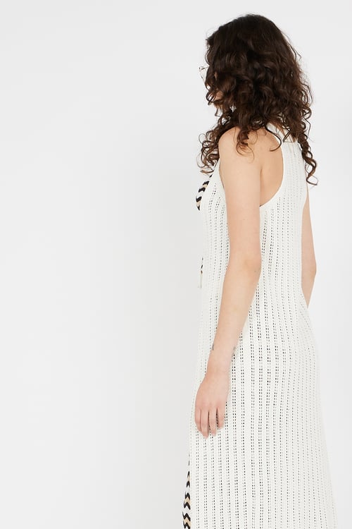 NOISY MAY Robe Blanc