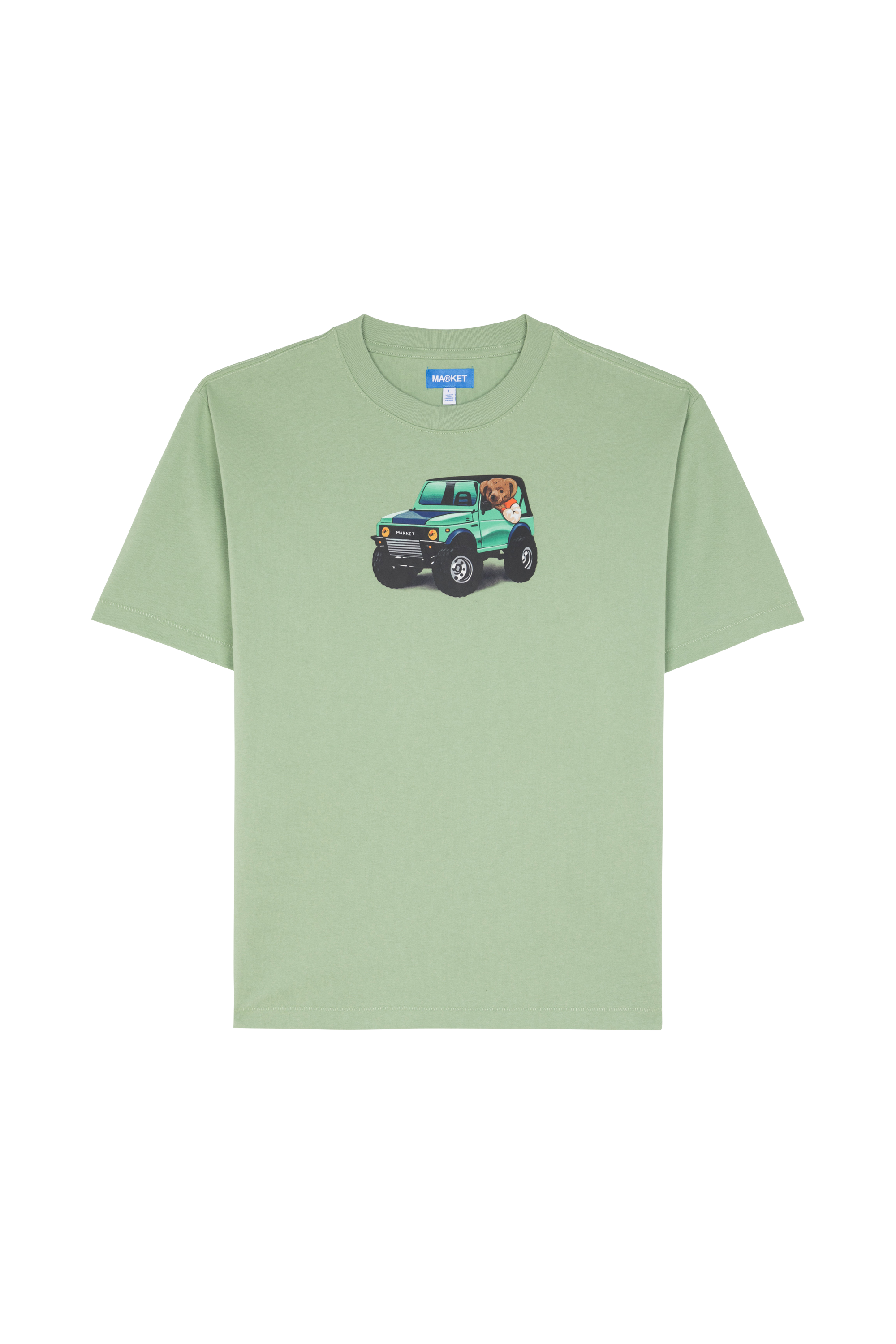 T-shirt 4X4 BEAR Basil
