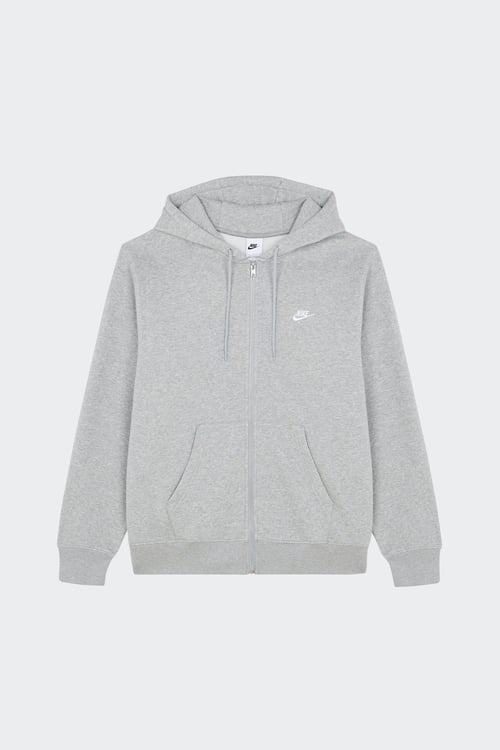 NIKE Hoodie zippé Gris