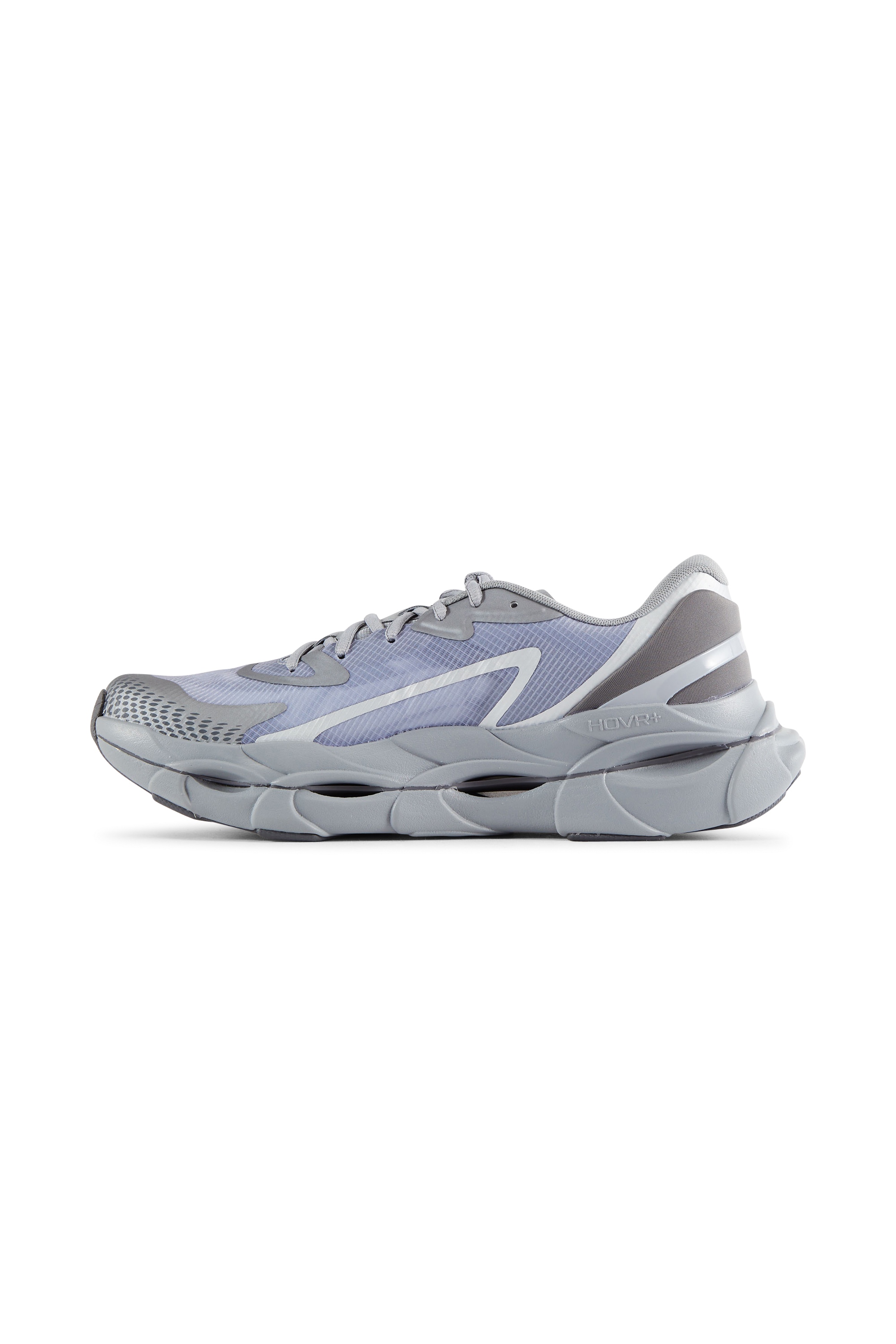 Men?s Storm 96 LO fabric and leather sneakers | Grey UNDER ARMOUR Men