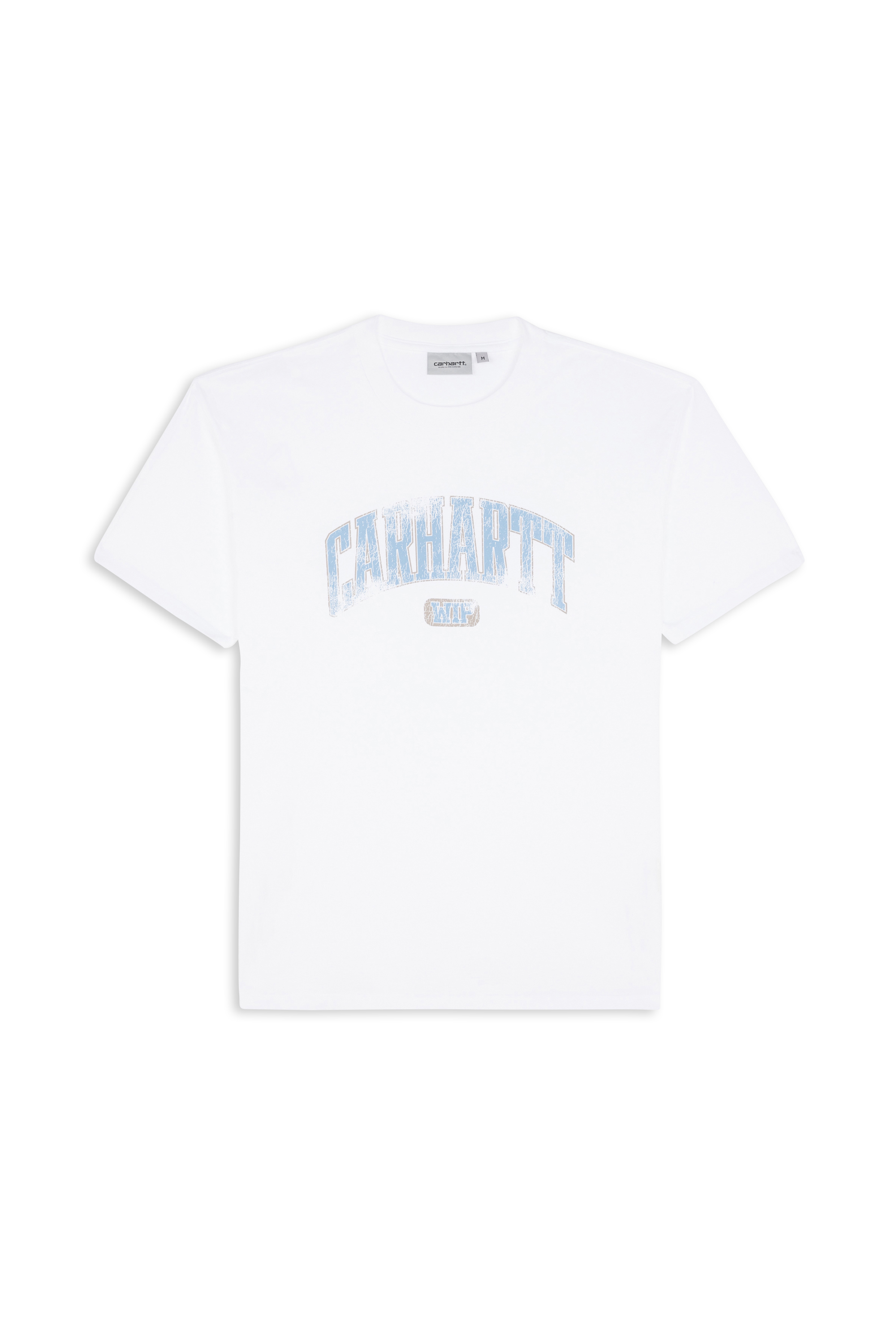 Regular-fit round-neck cotton T-shirt White