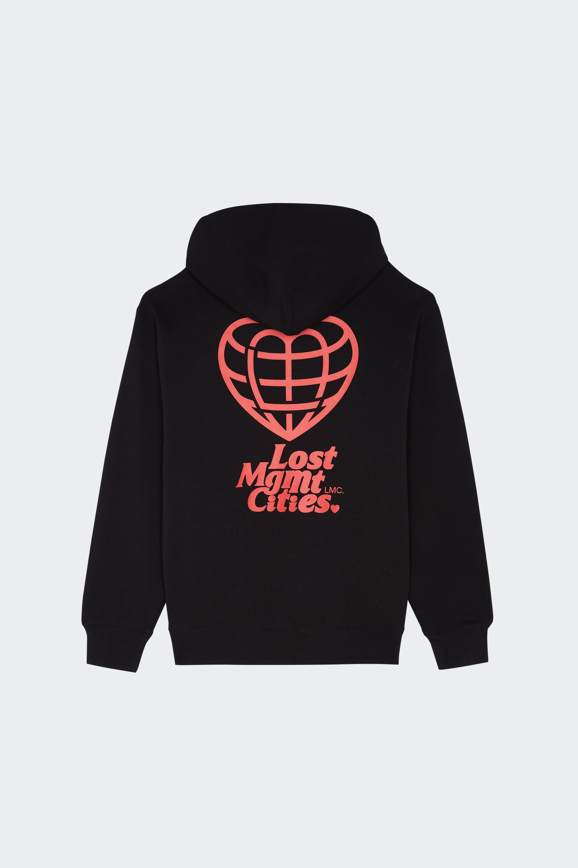 Hoodie | Black by LOST MANAGEMENT CITIES Hoodie Black