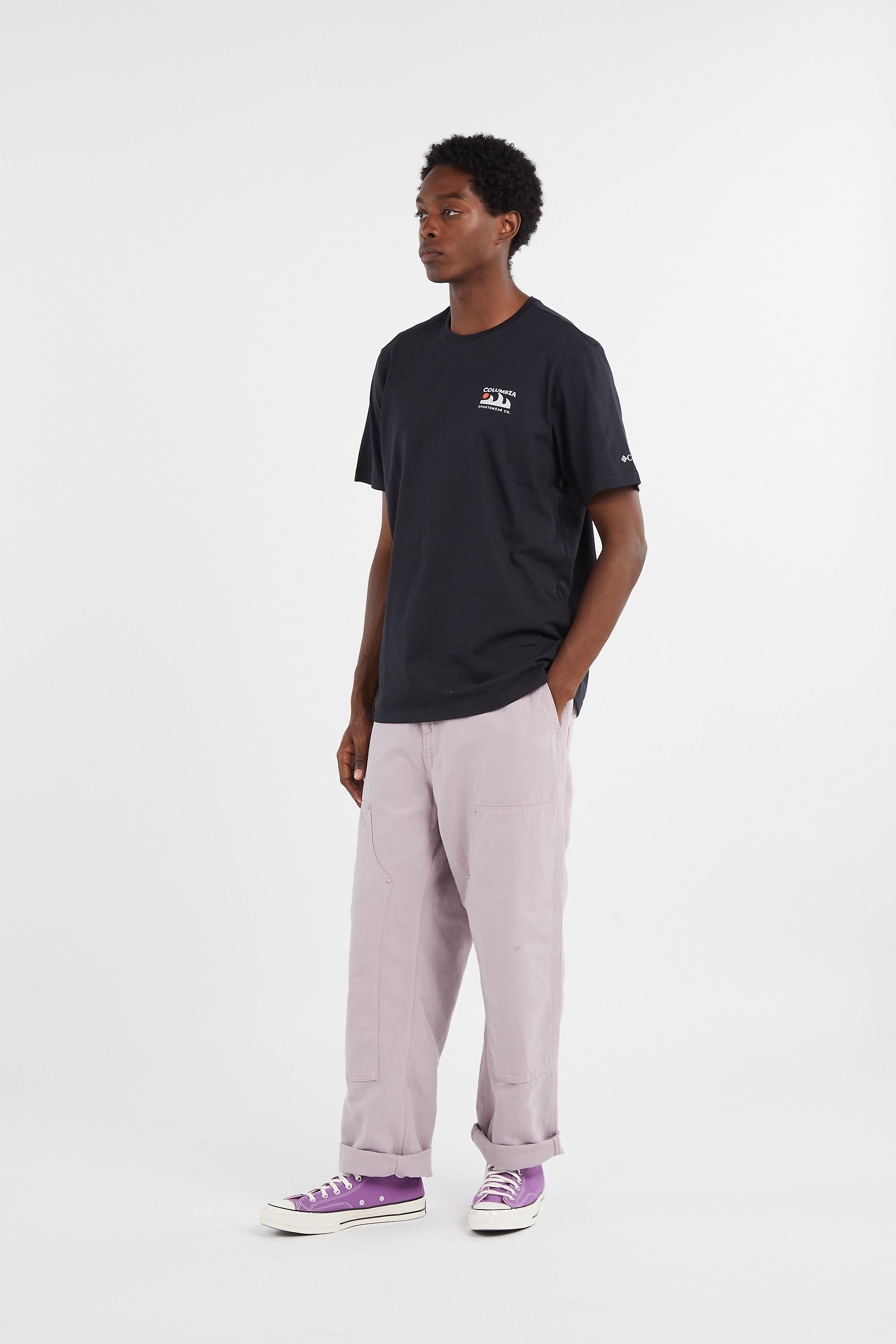 T-shirt COLUMBIA Noir