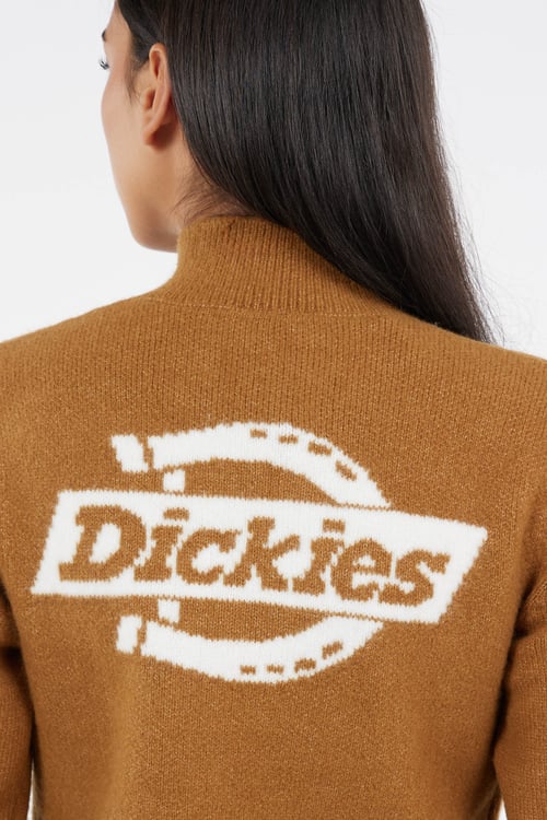 DICKIES Pull Marron