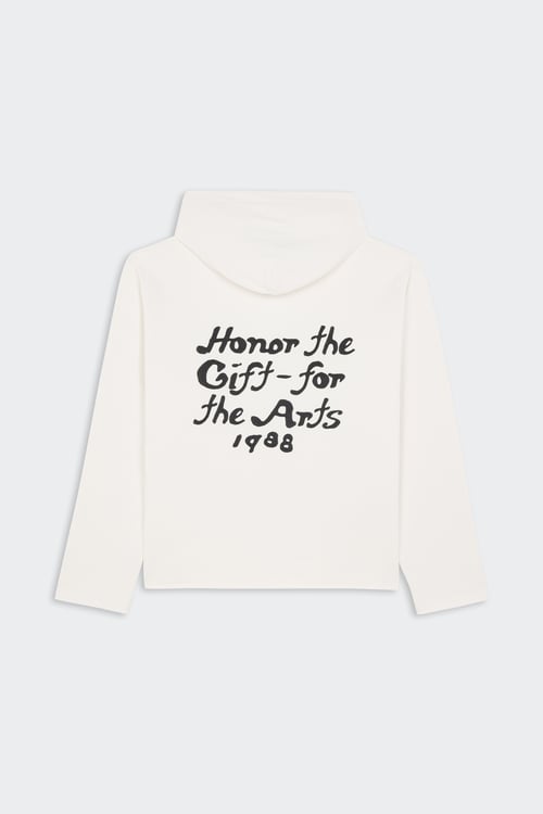 HONOR THE GIFT Hoodie Blanc