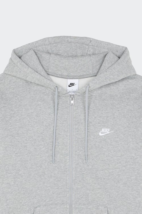 NIKE Hoodie zippé Gris