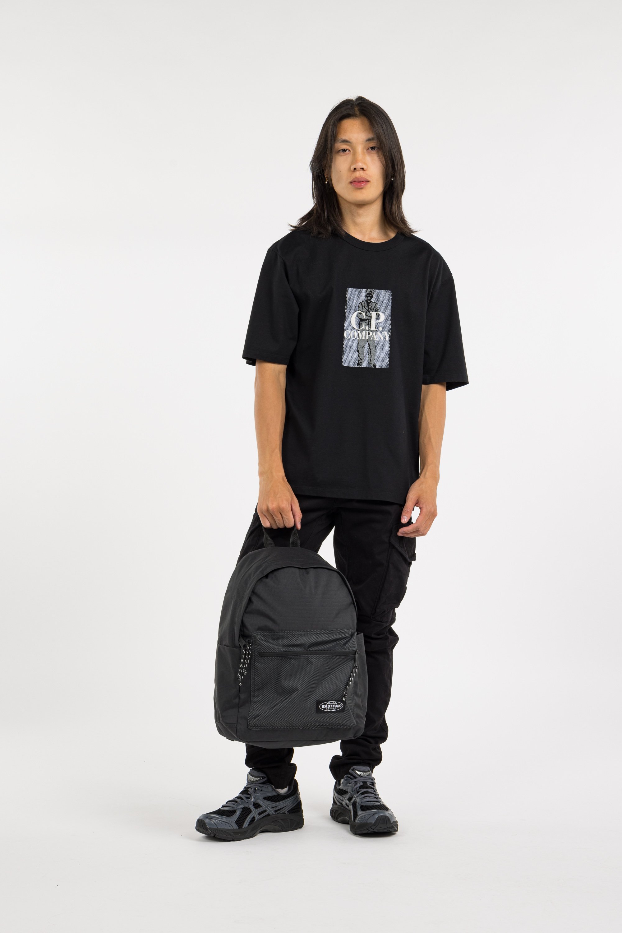 Canvas backpack | Black EASTPAK Men