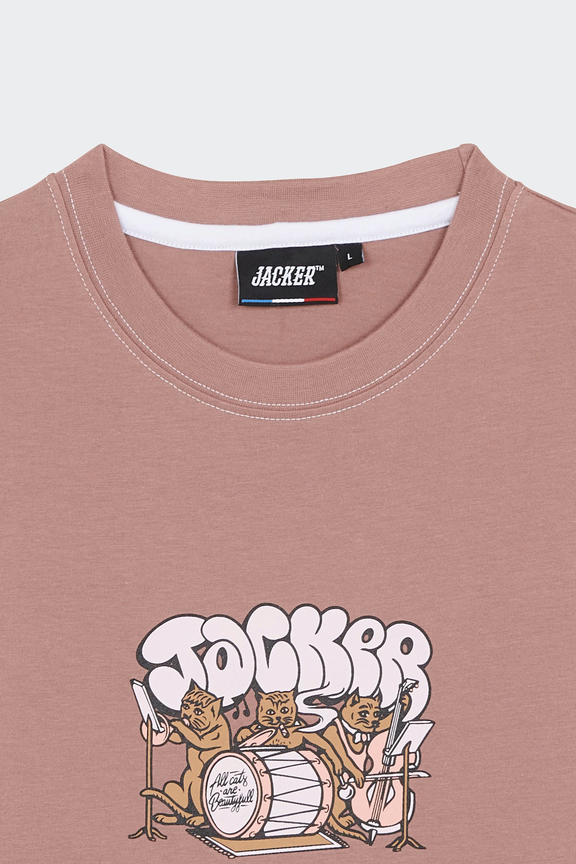 T-shirt | Marron by JACKER T-shirt Marron