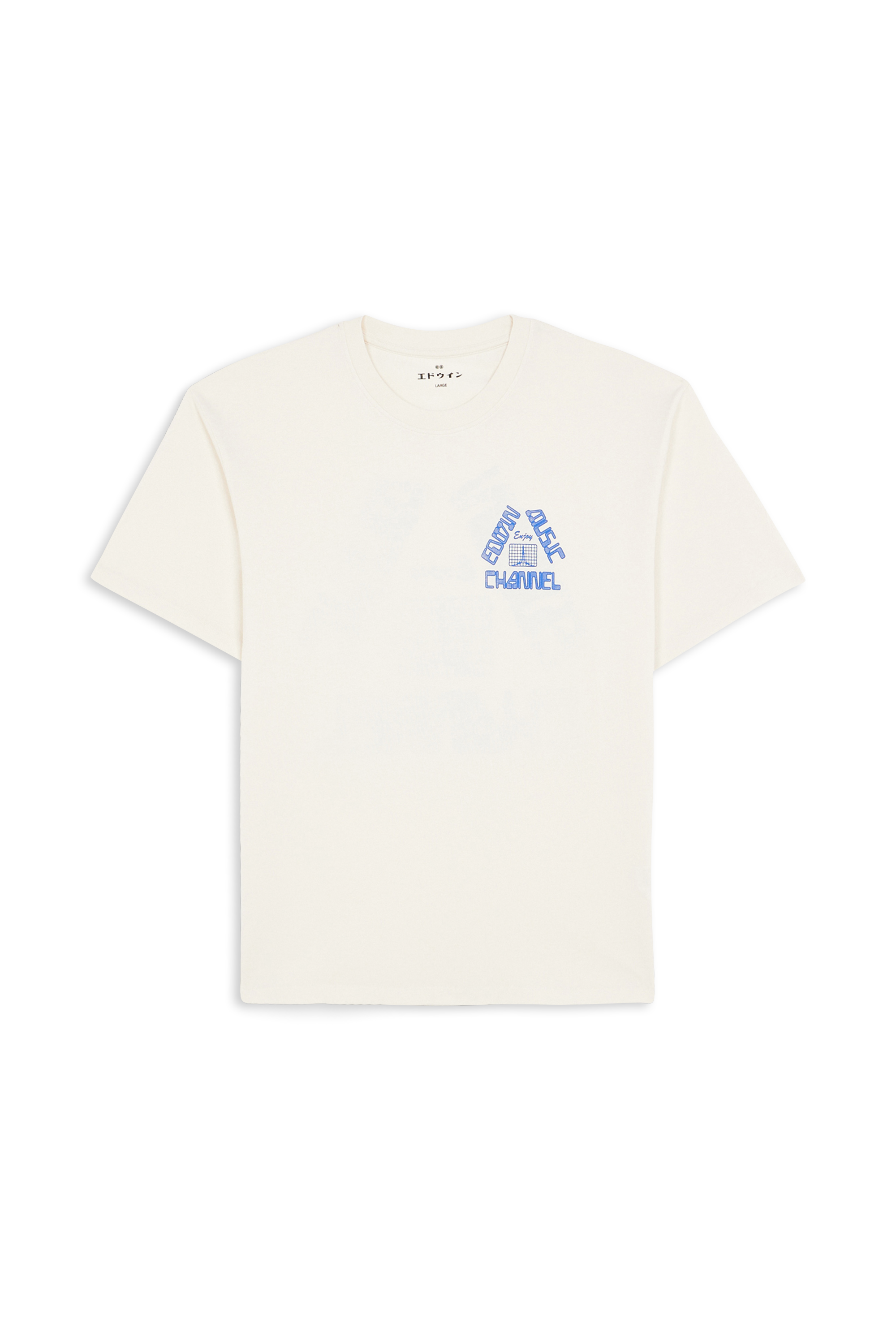 Regular-fit round-neck cotton T-shirt White