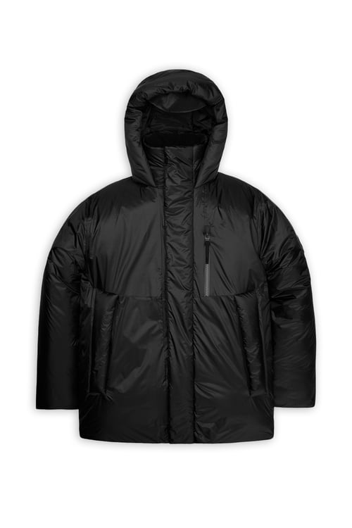 RAINS Lightweight quilted padded jacket with high neck