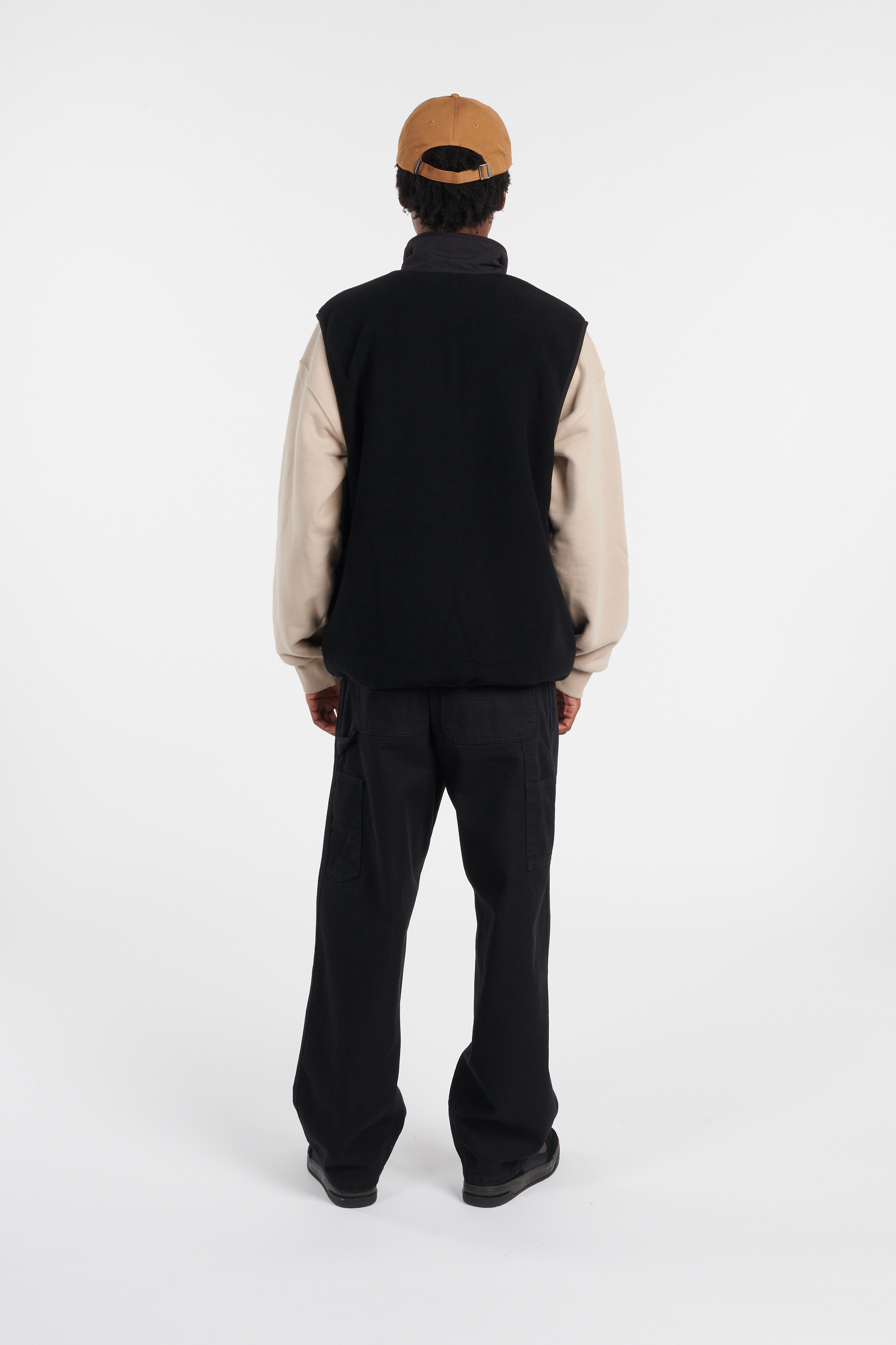 Sleeveless vest Black