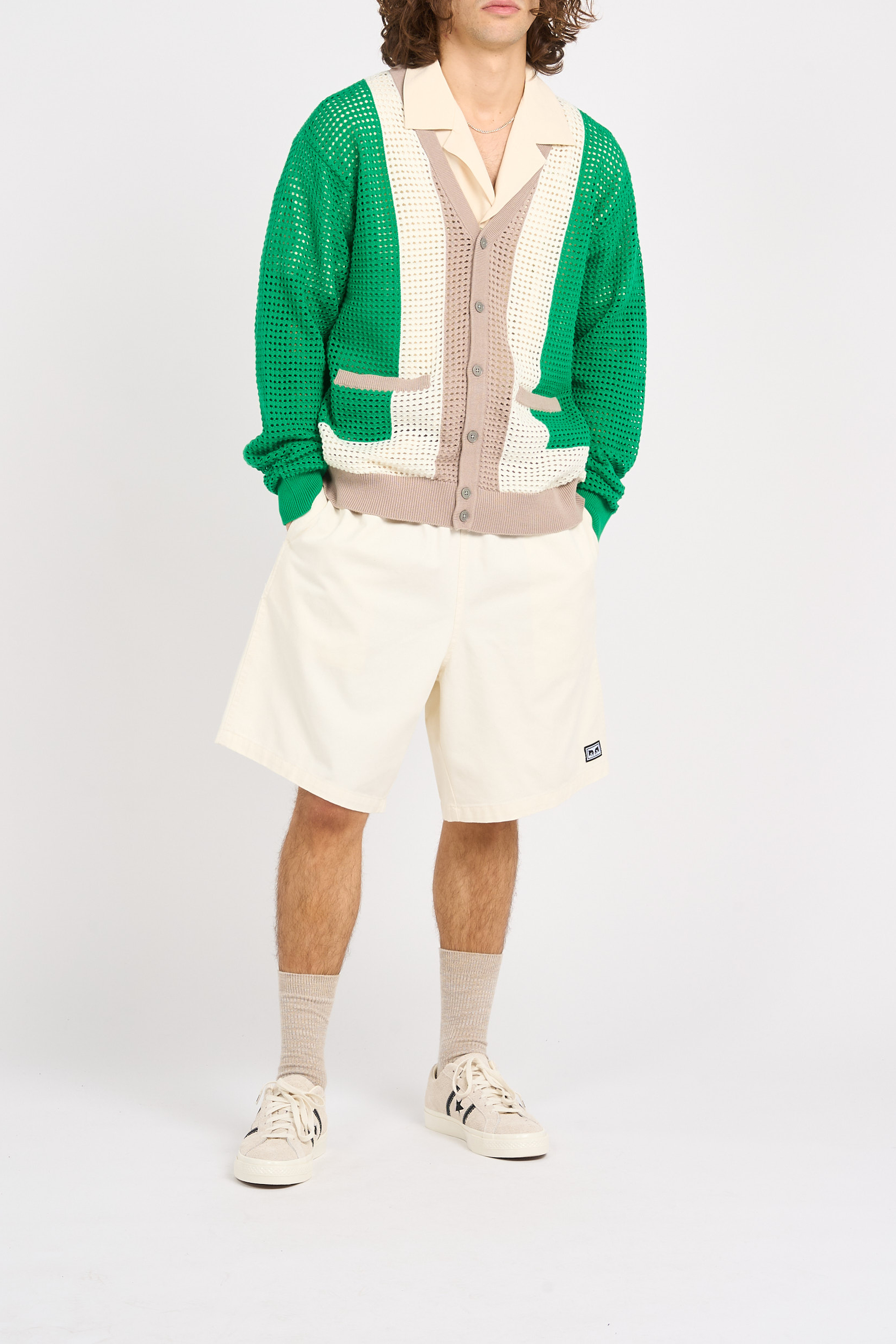 Cardigan OBEY Vert