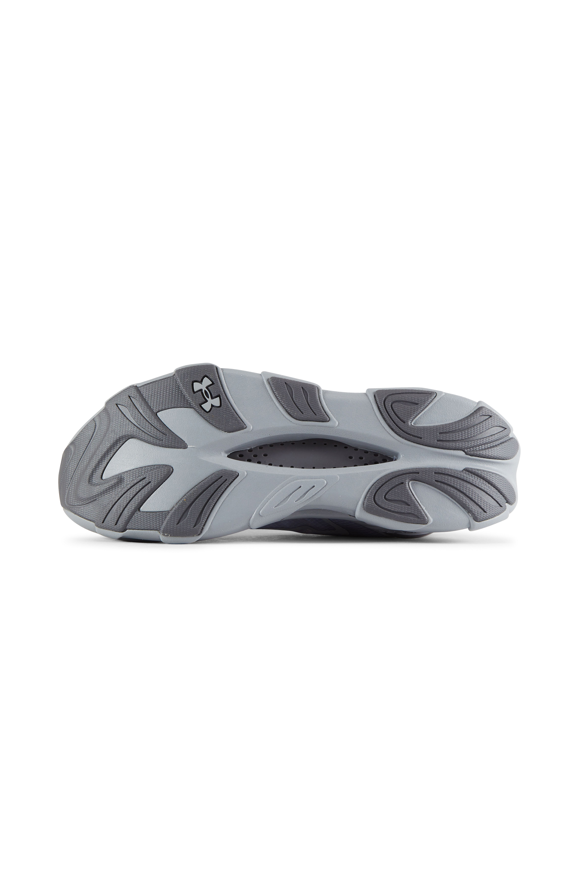Men?s Storm 96 LO fabric and leather sneakers | Grey UNDER ARMOUR Men