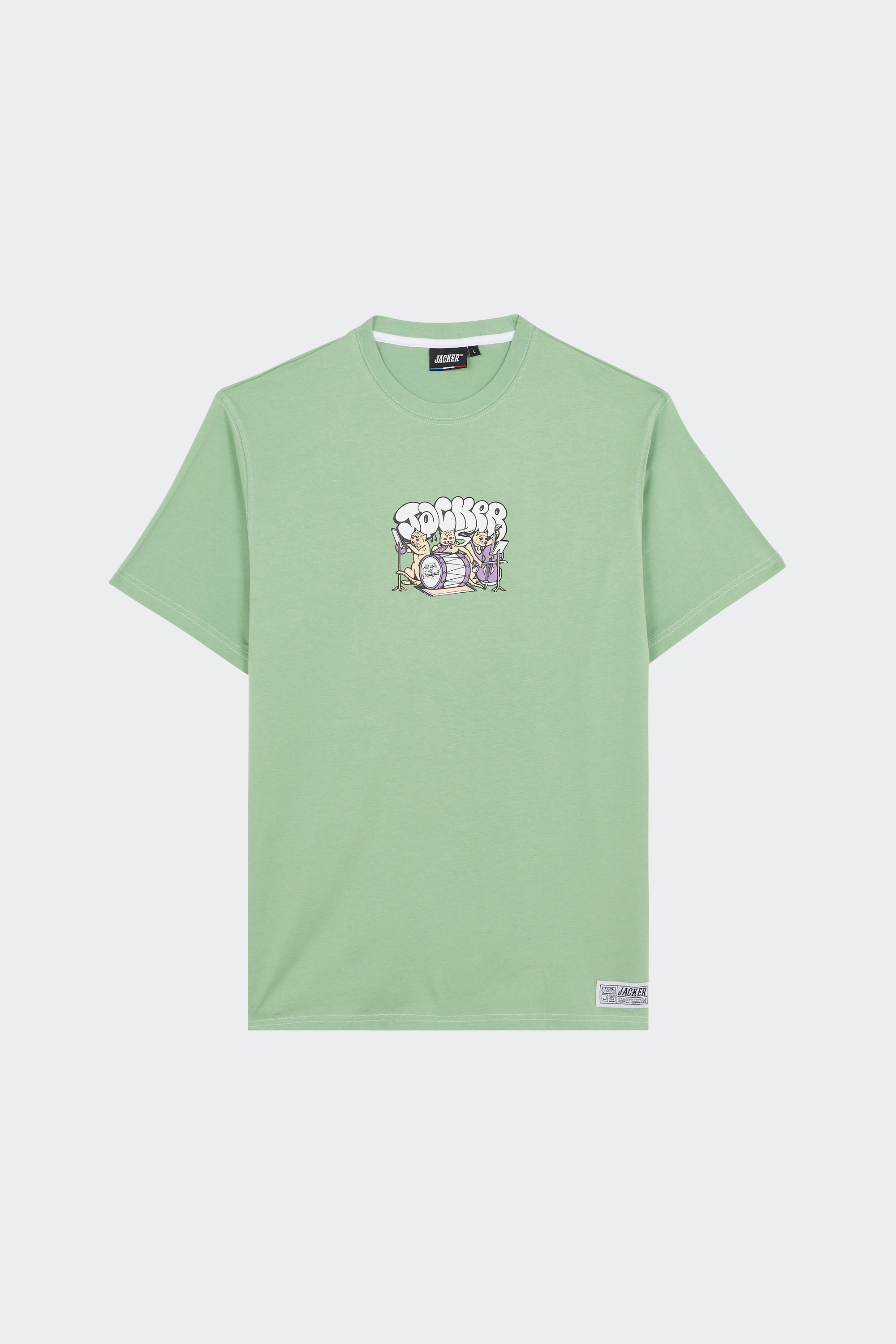 T-shirt | Vert by JACKER T-shirt Vert