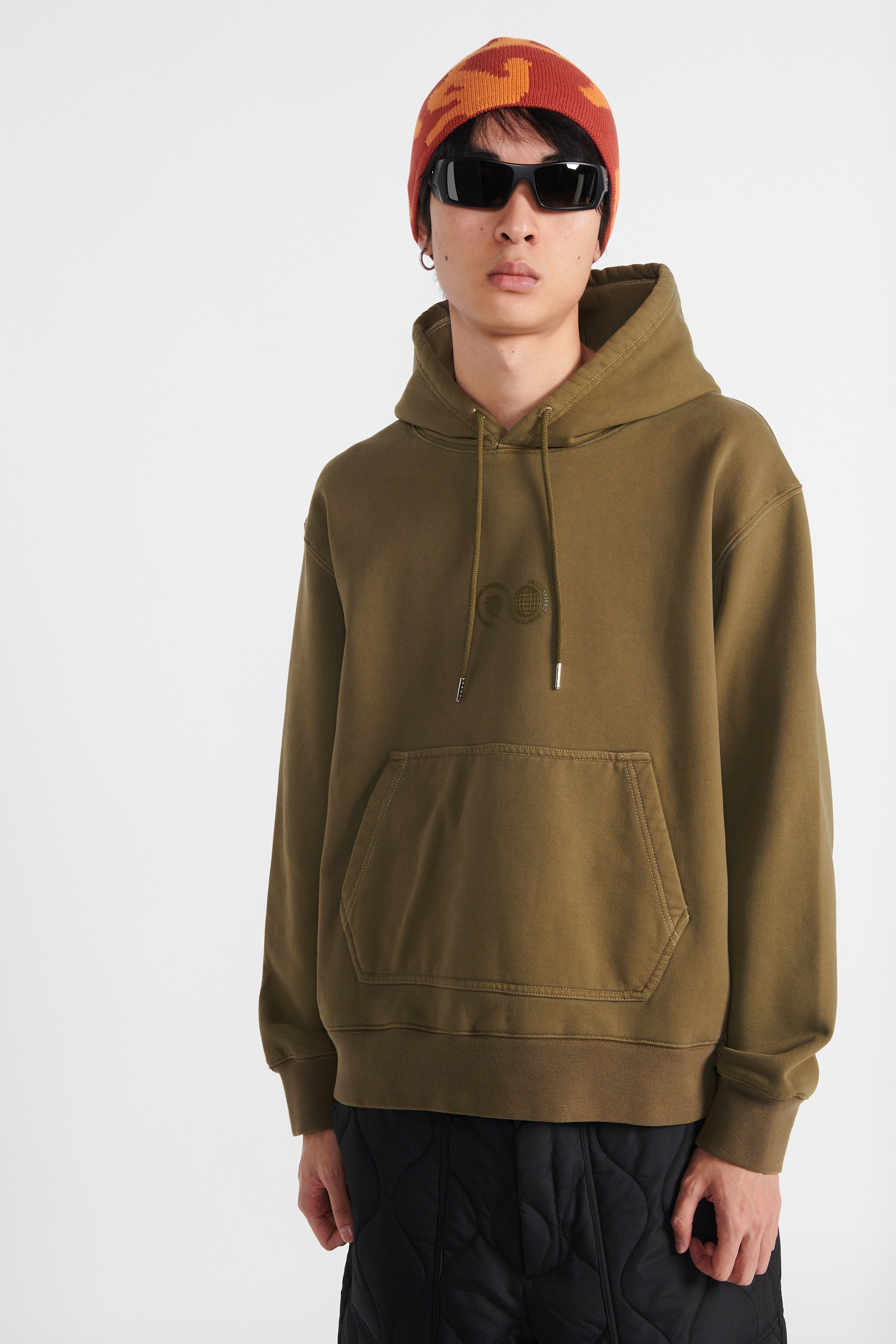 Hoodie | Kaki by PURPLE MOUNTAIN OBSERVATORY Hoodie Kaki