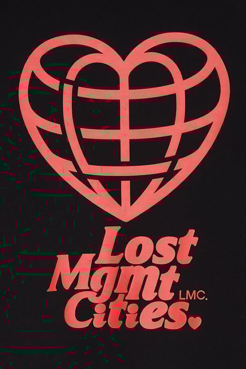 LOST MANAGEMENT CITIES Hoodie Noir