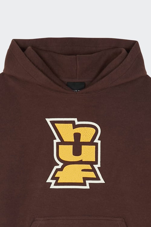 HUF Hoodie Marron