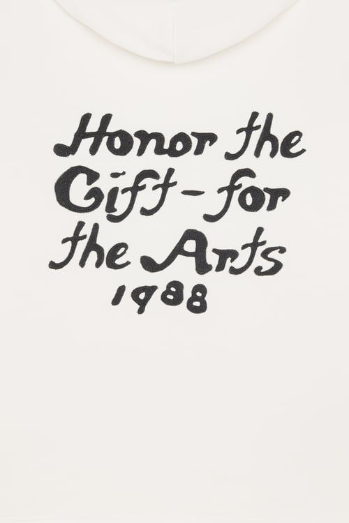 HONOR THE GIFT Hoodie Blanc