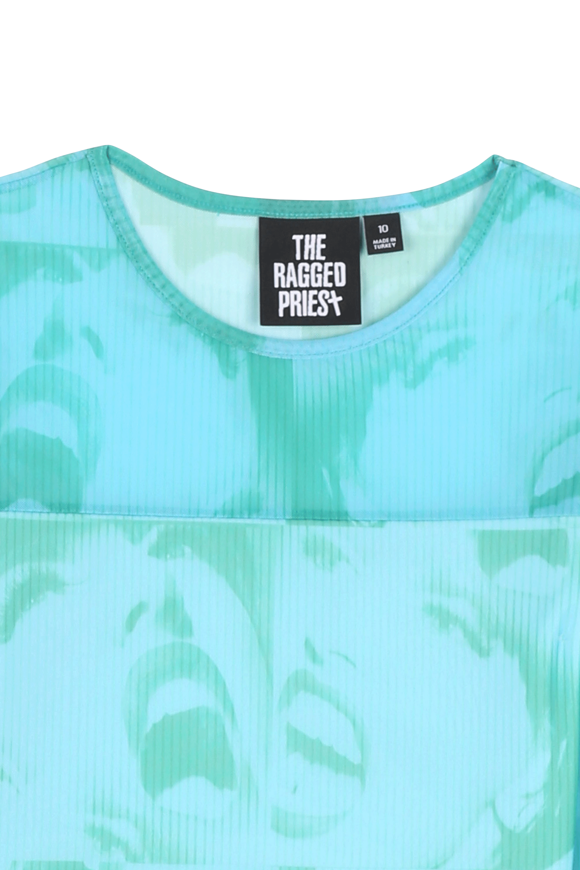 Top RAGGED PRIEST Blue