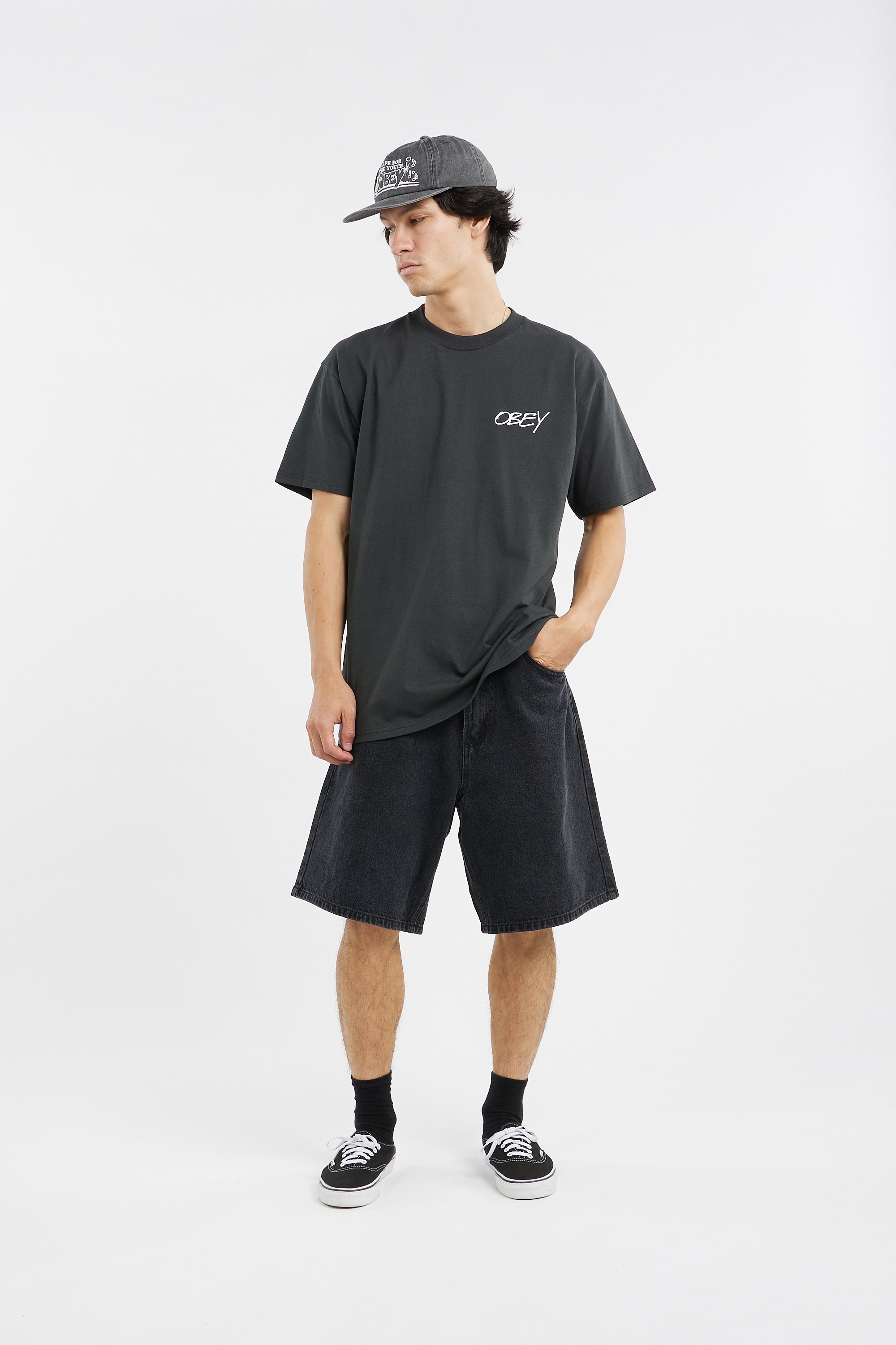 T-shirt | Noir OBEY Homme