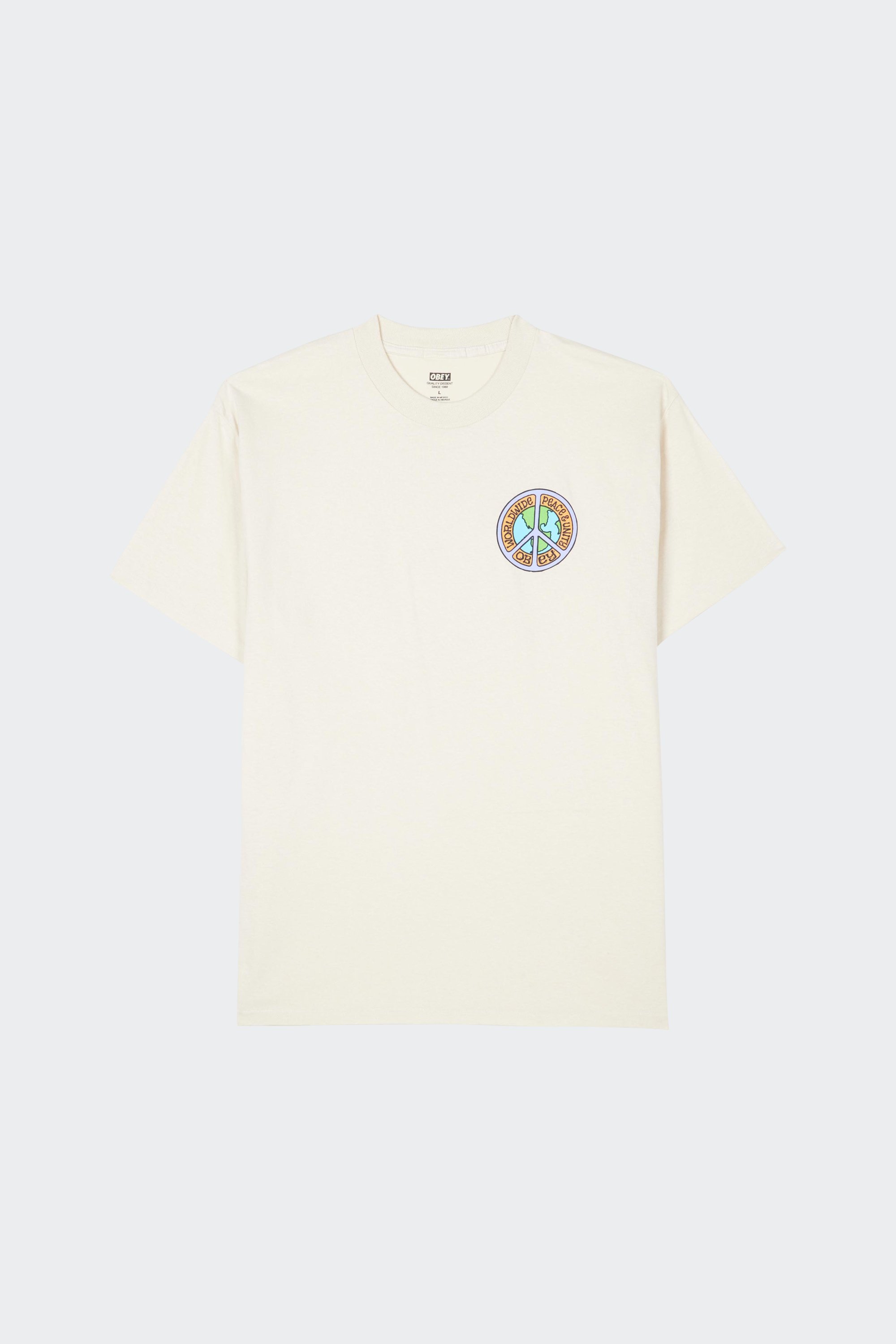 T-shirt | Beige by OBEY T-shirt Beige