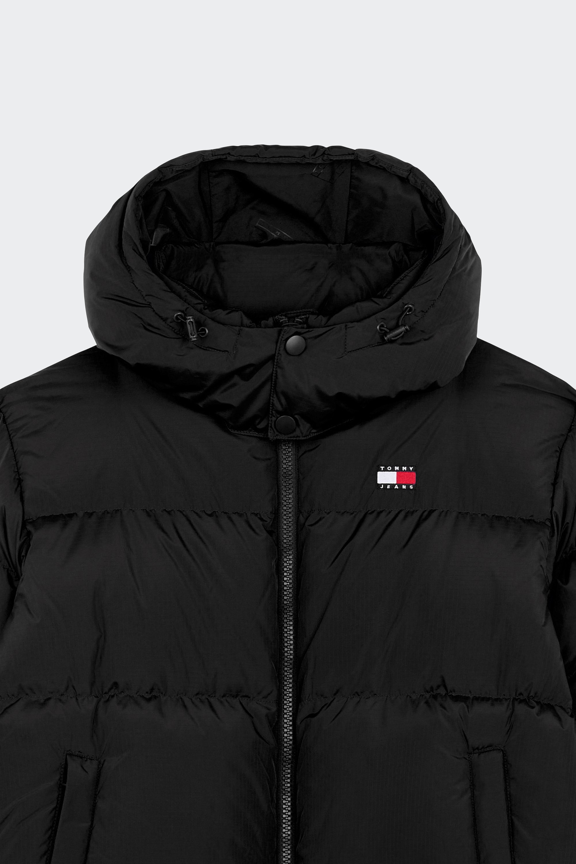 Lightweight quilted padded jacket with high neck | Black by TOMMY JEANS Lightweight quilted padded jacket with high neck Black