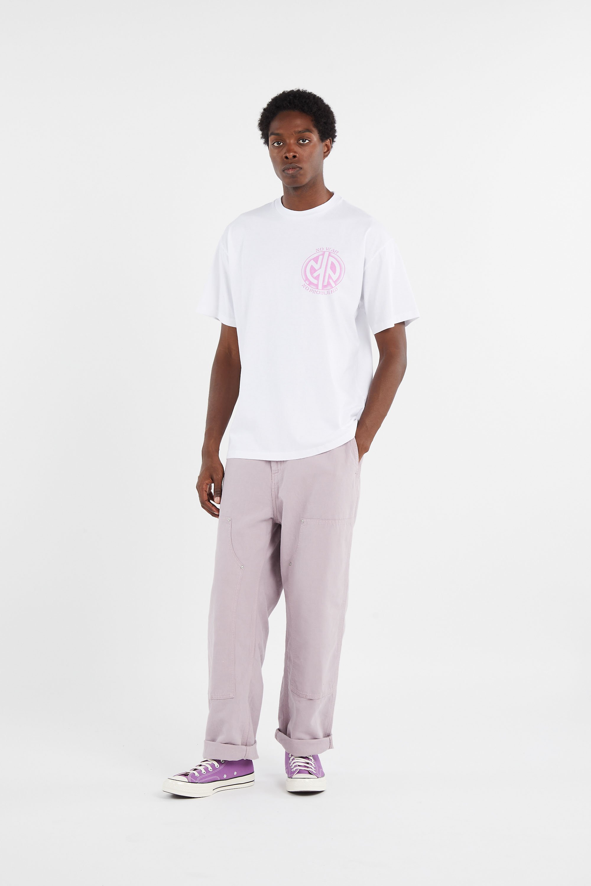 T-shirt NO PROBLEMO Blanc