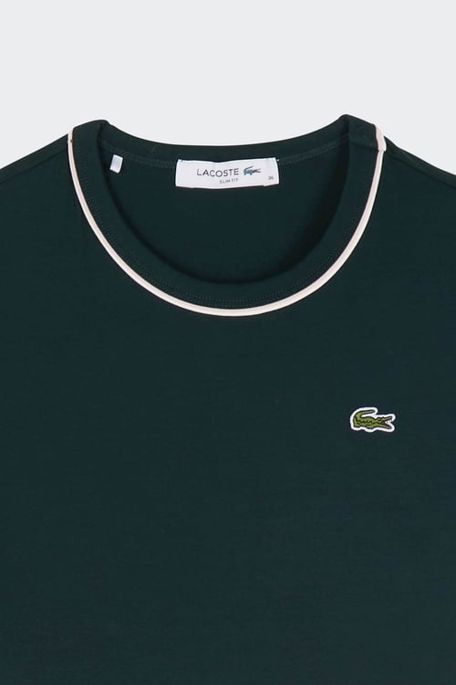 LACOSTE T-shirt Vert