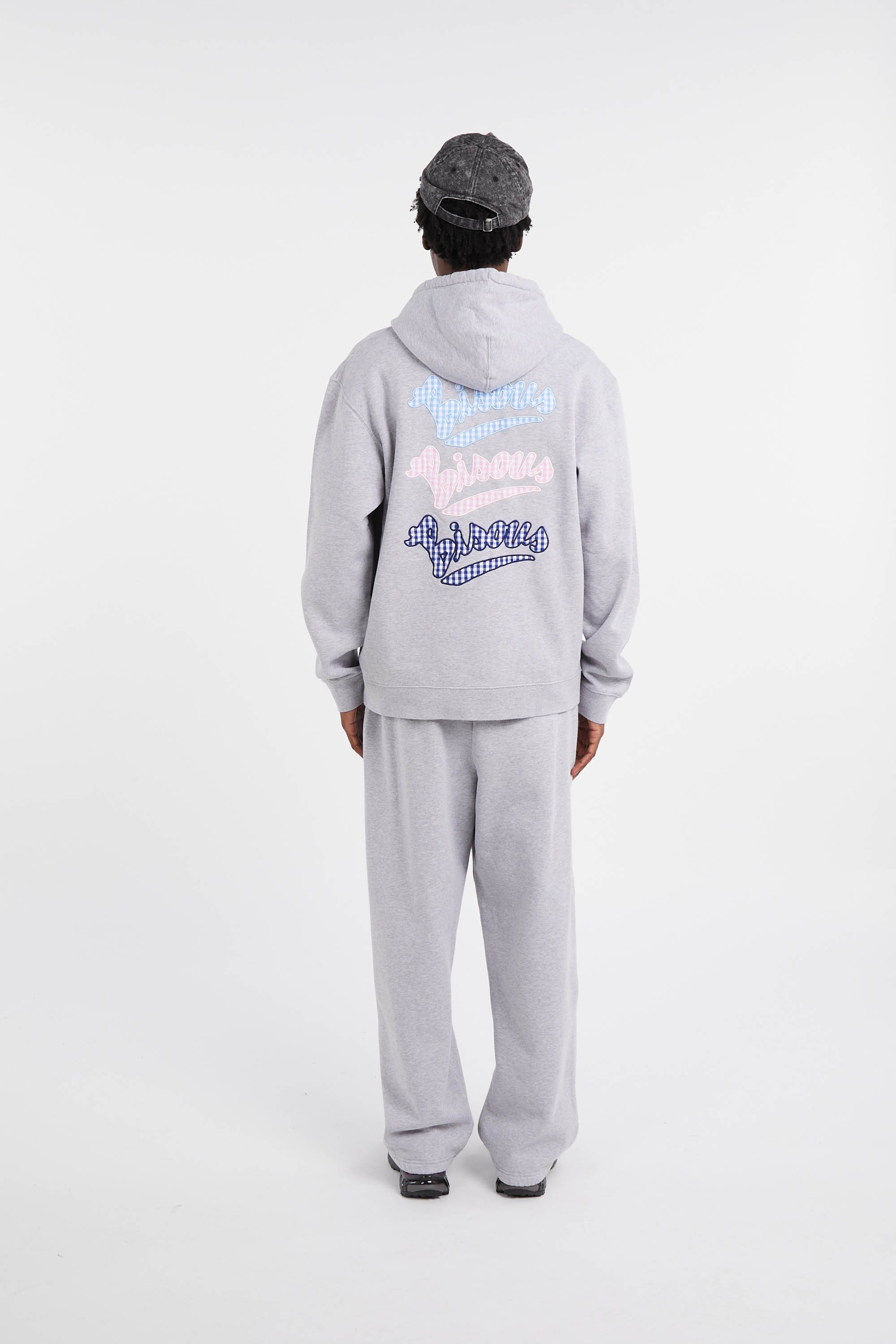Hoodie | Grey by BISOUS SKATEBOARDS Hoodie Grey