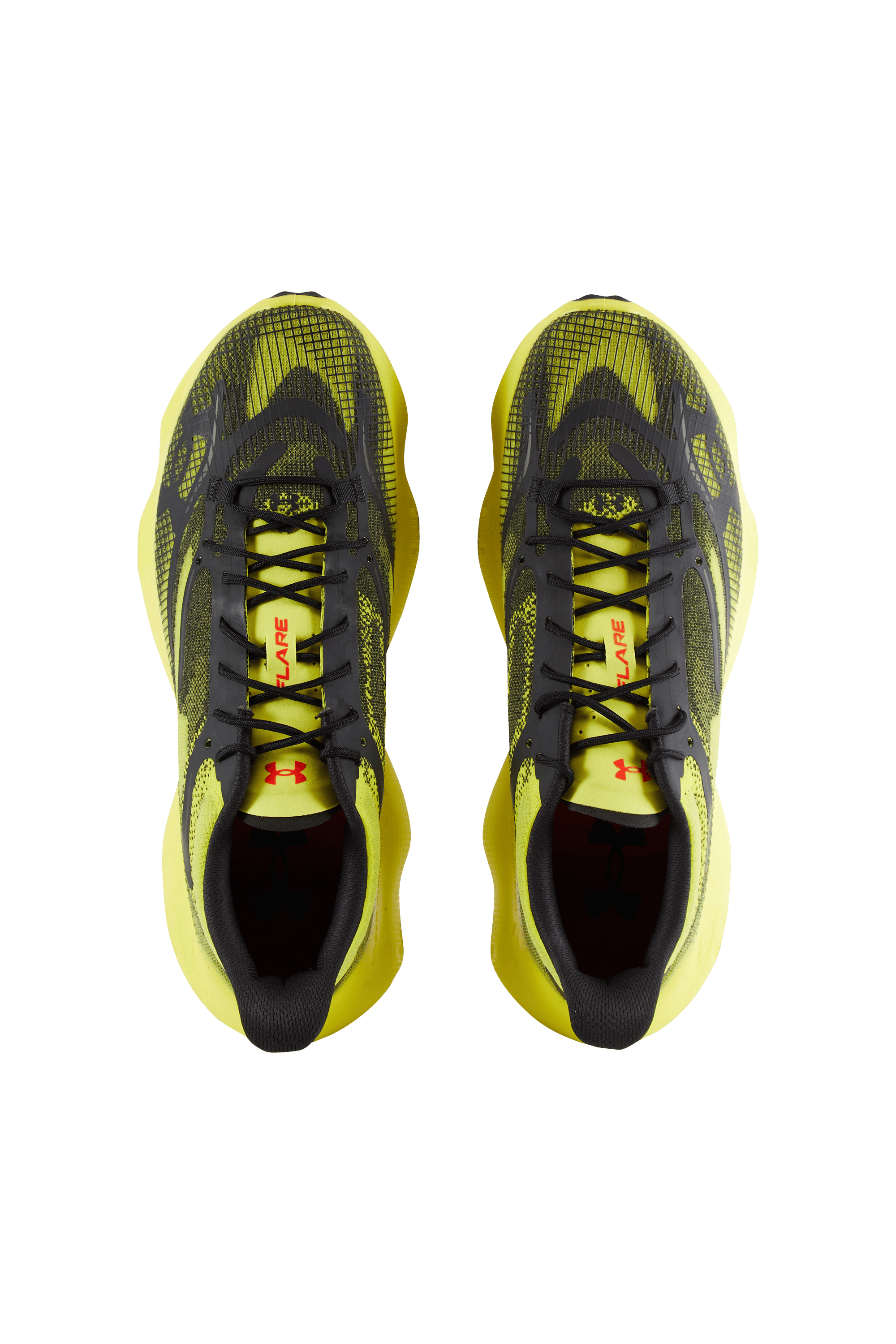 Men?s Storm 96 LO fabric and leather sneakers UNDER ARMOUR Yellow