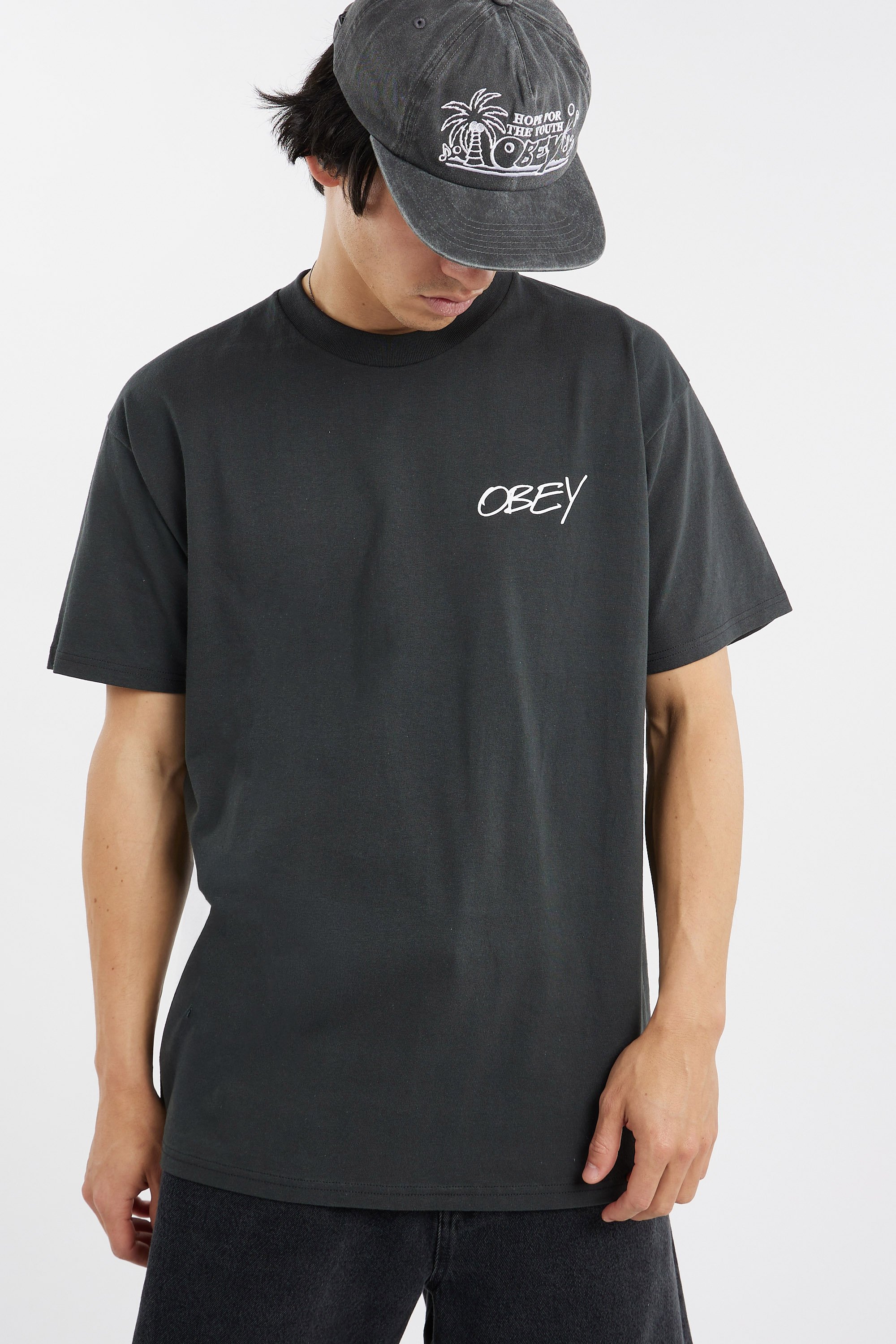 T-shirt | Noir OBEY Homme