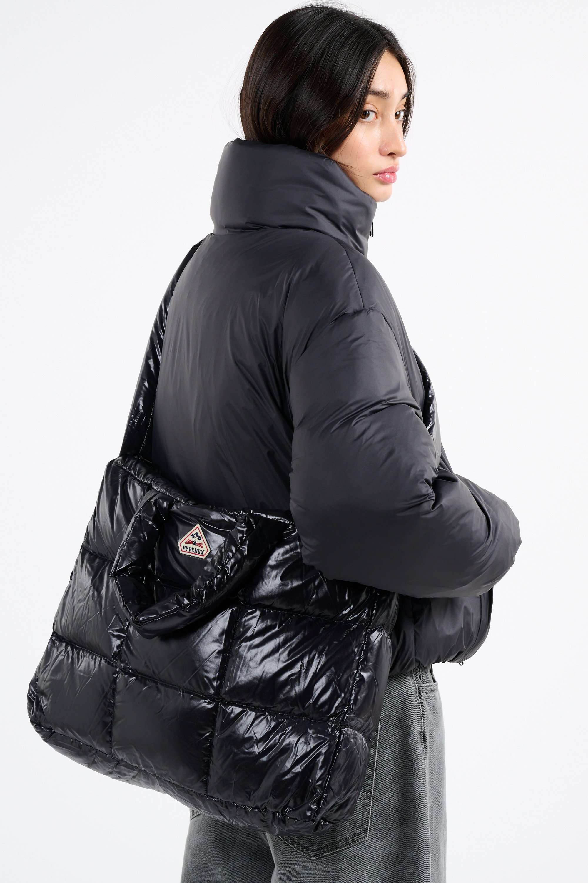 Sac shopping PYRENEX Noir