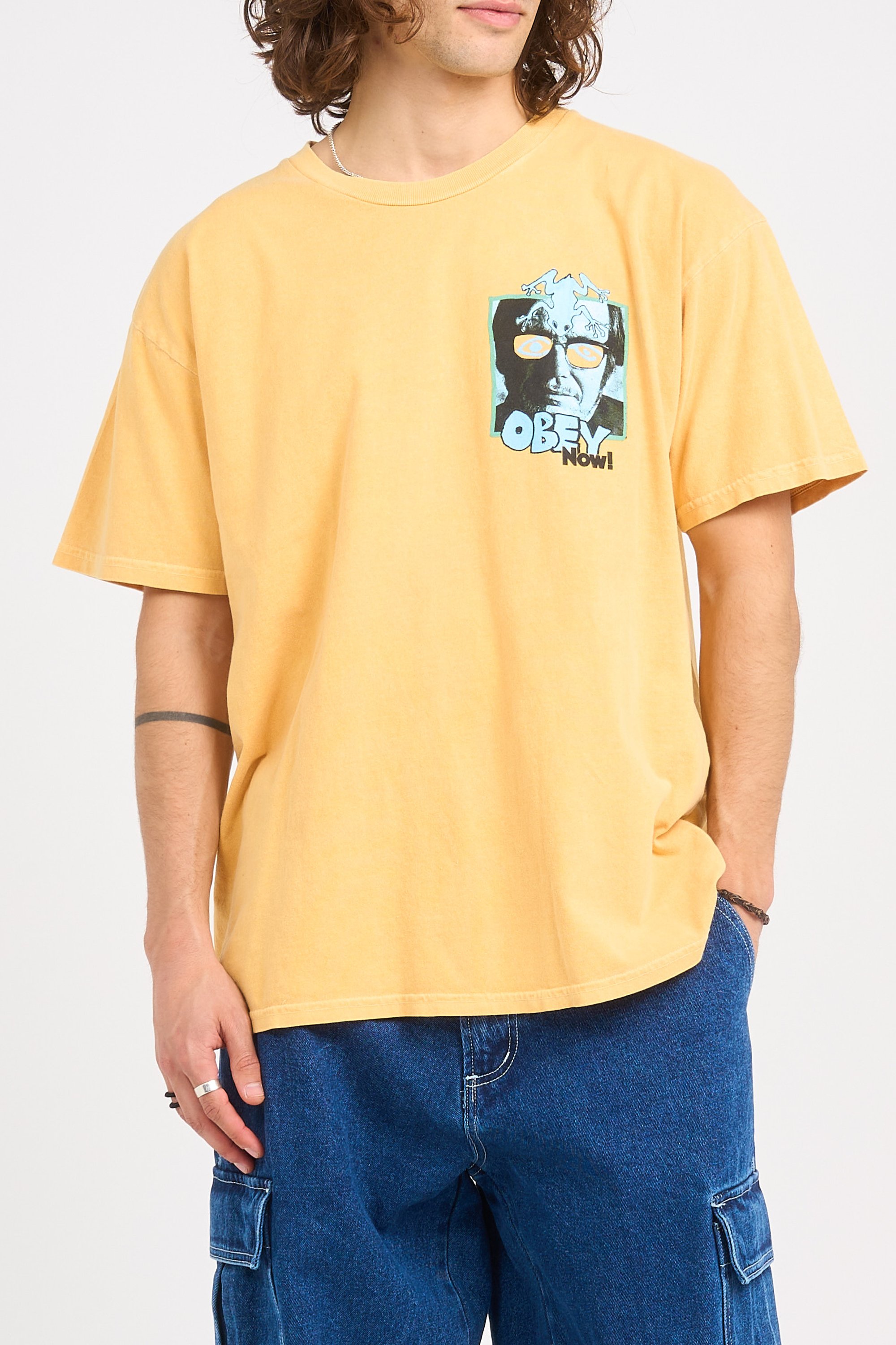 T-shirt | Orange OBEY Men