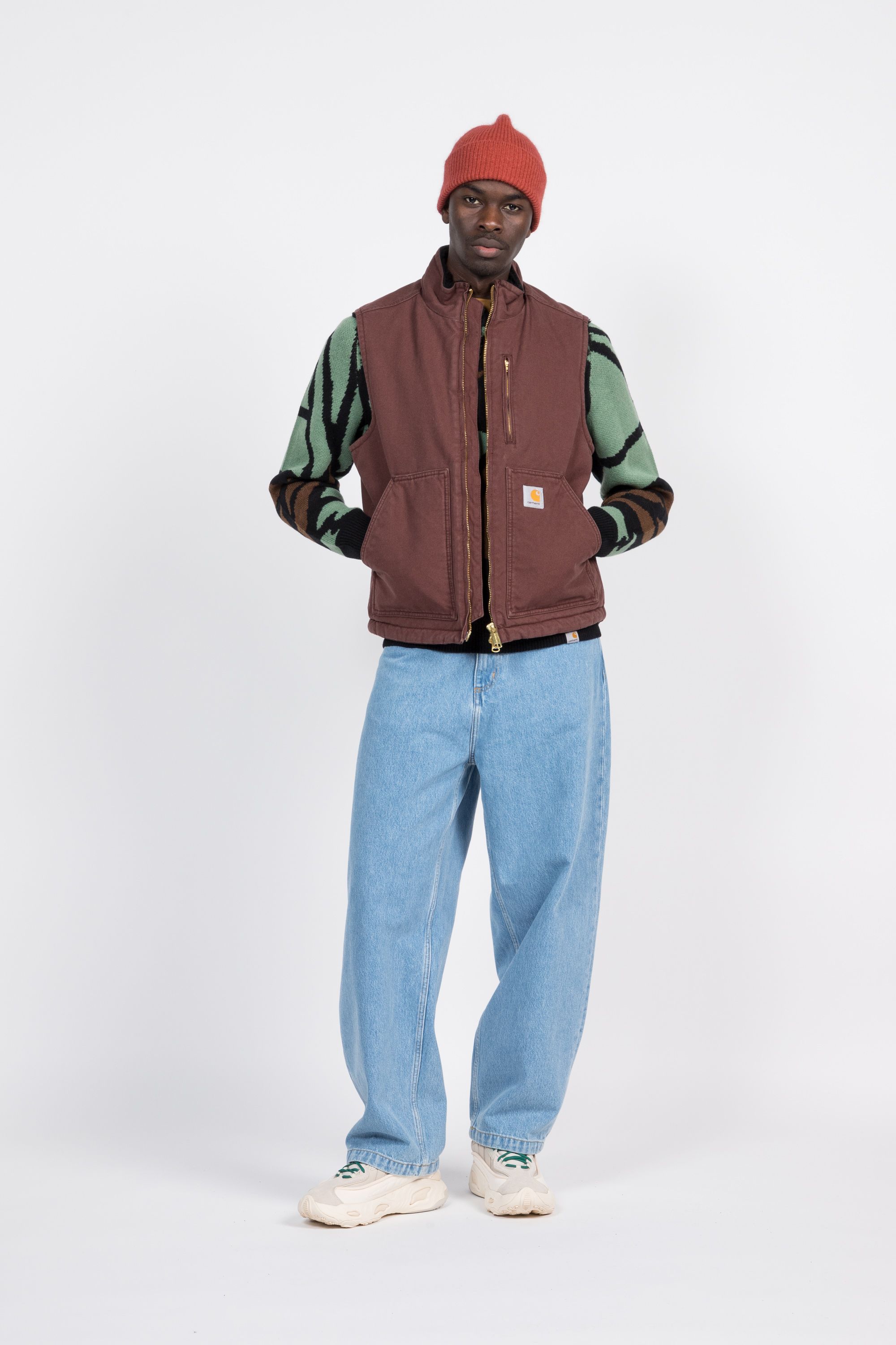 Blouson sans 2025 manche carhartt