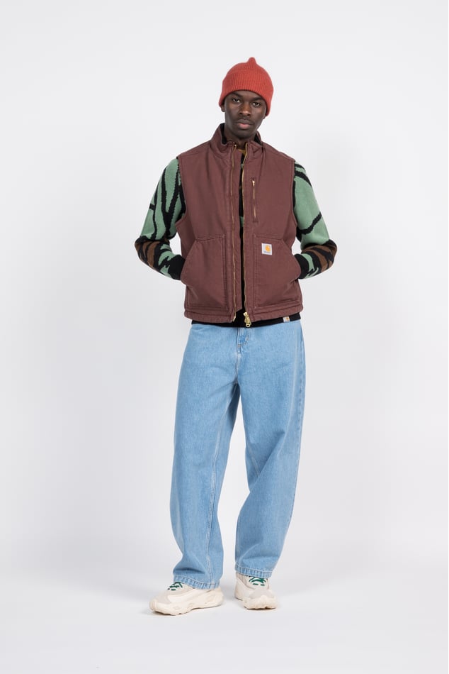 Carhartt Wip Veste Sans Fermeture Eclair Veste Sans Manches