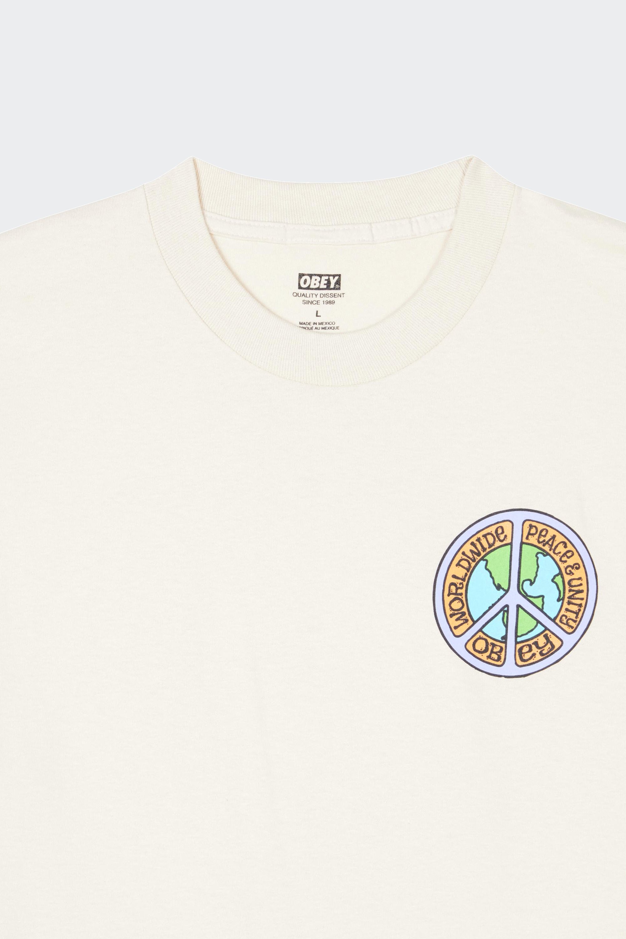 T-shirt | Beige by OBEY T-shirt Beige