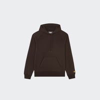 Hoodie Hooded Chase  Tobacco / gold
