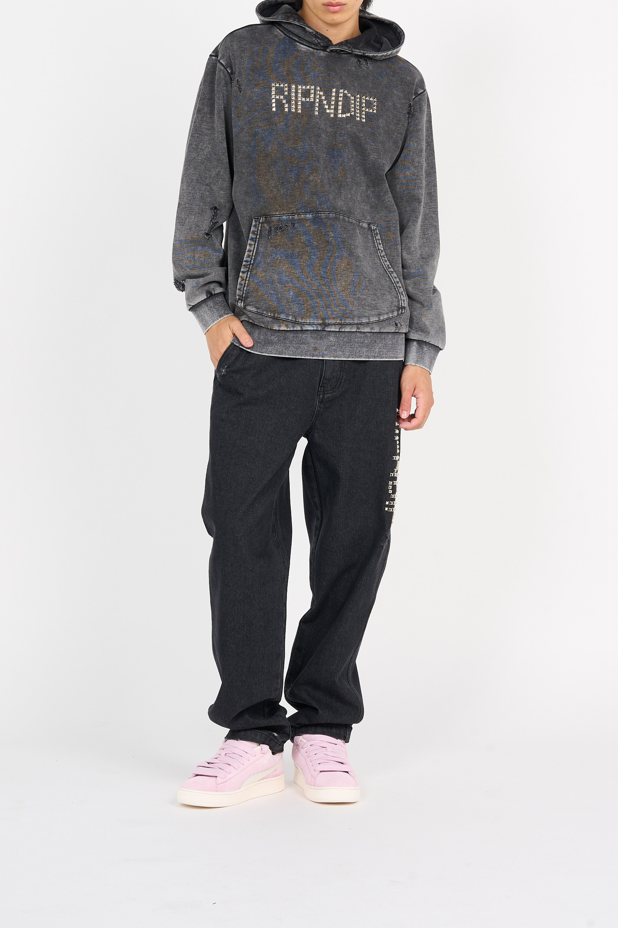 Hoodie | Black RIPNDIP Men