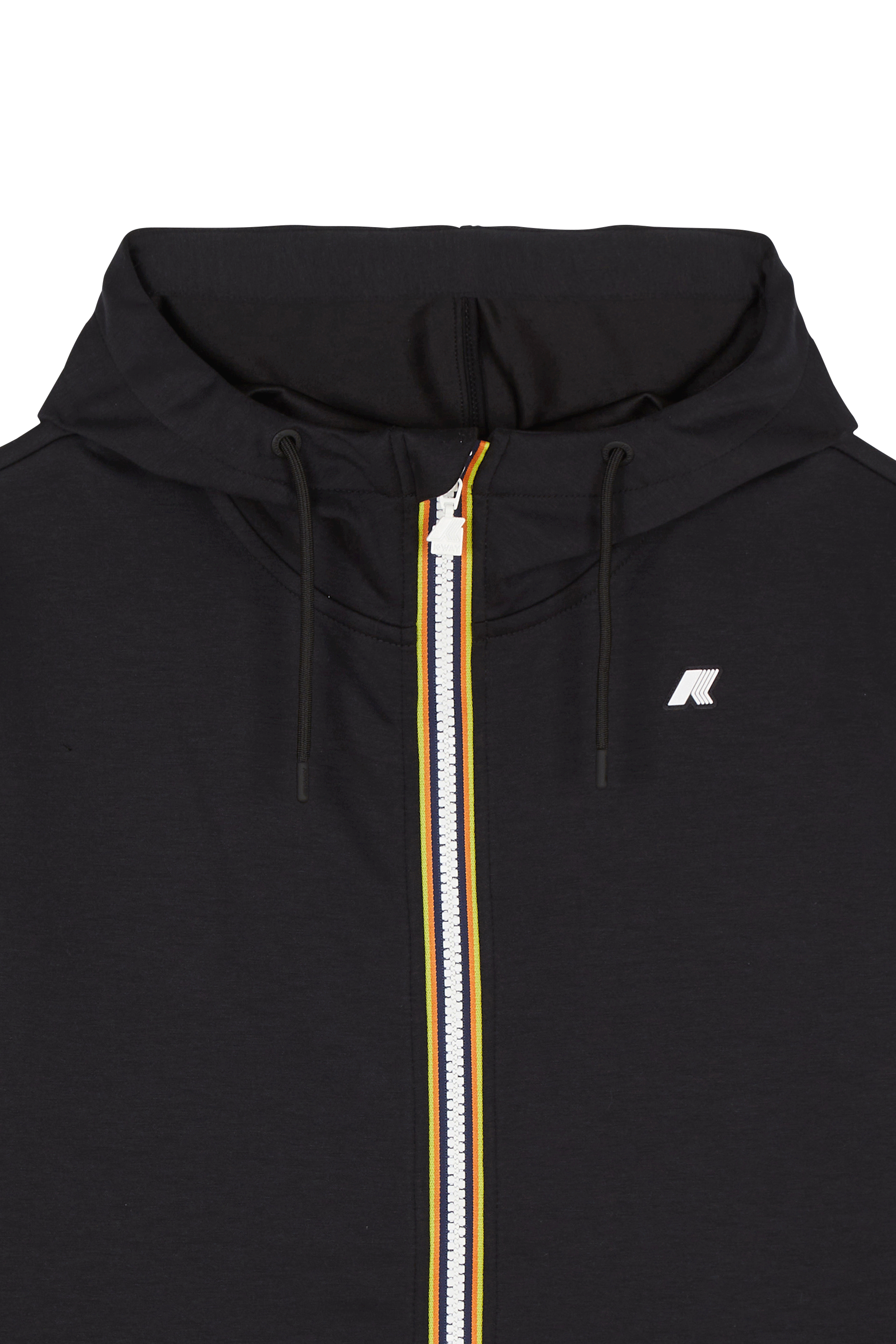 zip-up hoodie Black