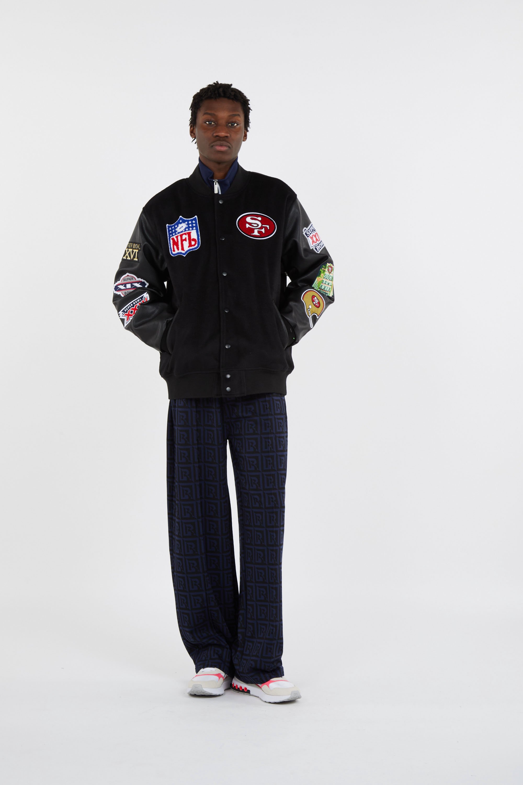 Bomber jacket MITCHELL & NESS Black