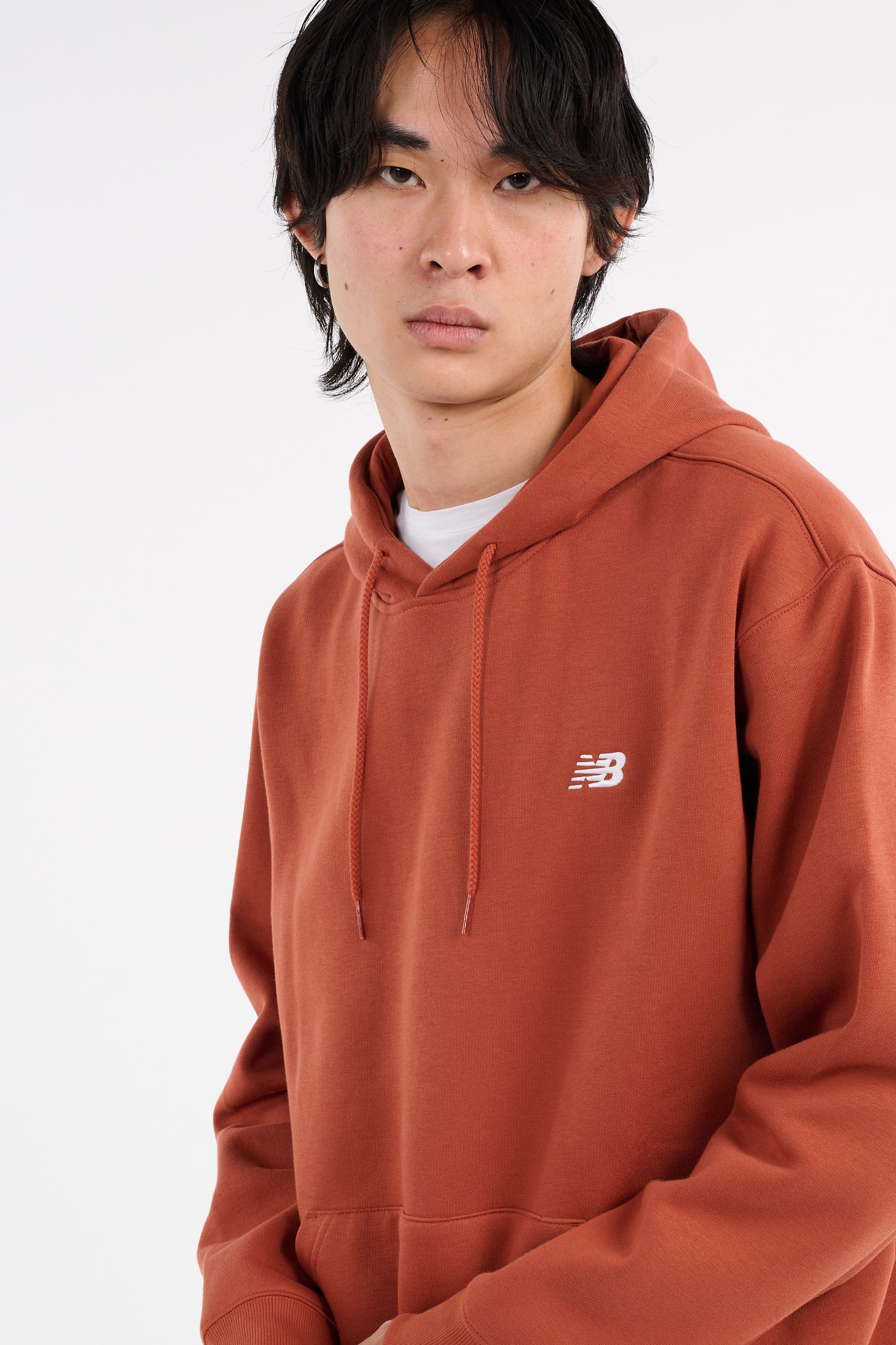 Tommy badge sweatshirt | Orange NEW BALANCE Men