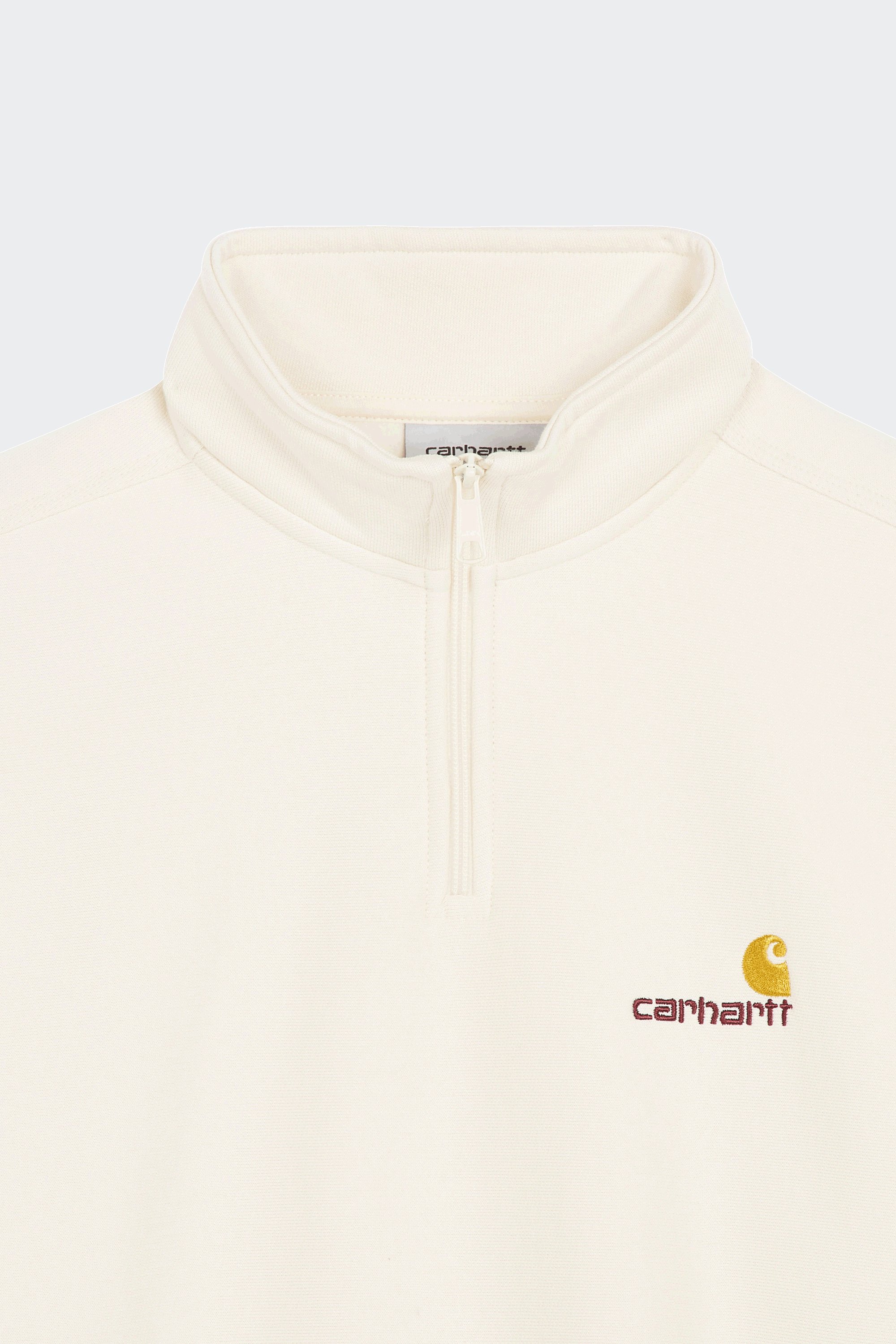Zip-up sweatshirt | Beige by CARHARTT WIP Zip-up sweatshirt Beige