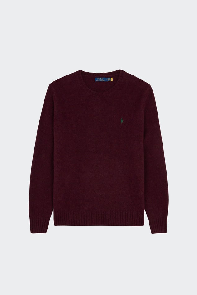 Pull ralph lauren rouge homme hotsell