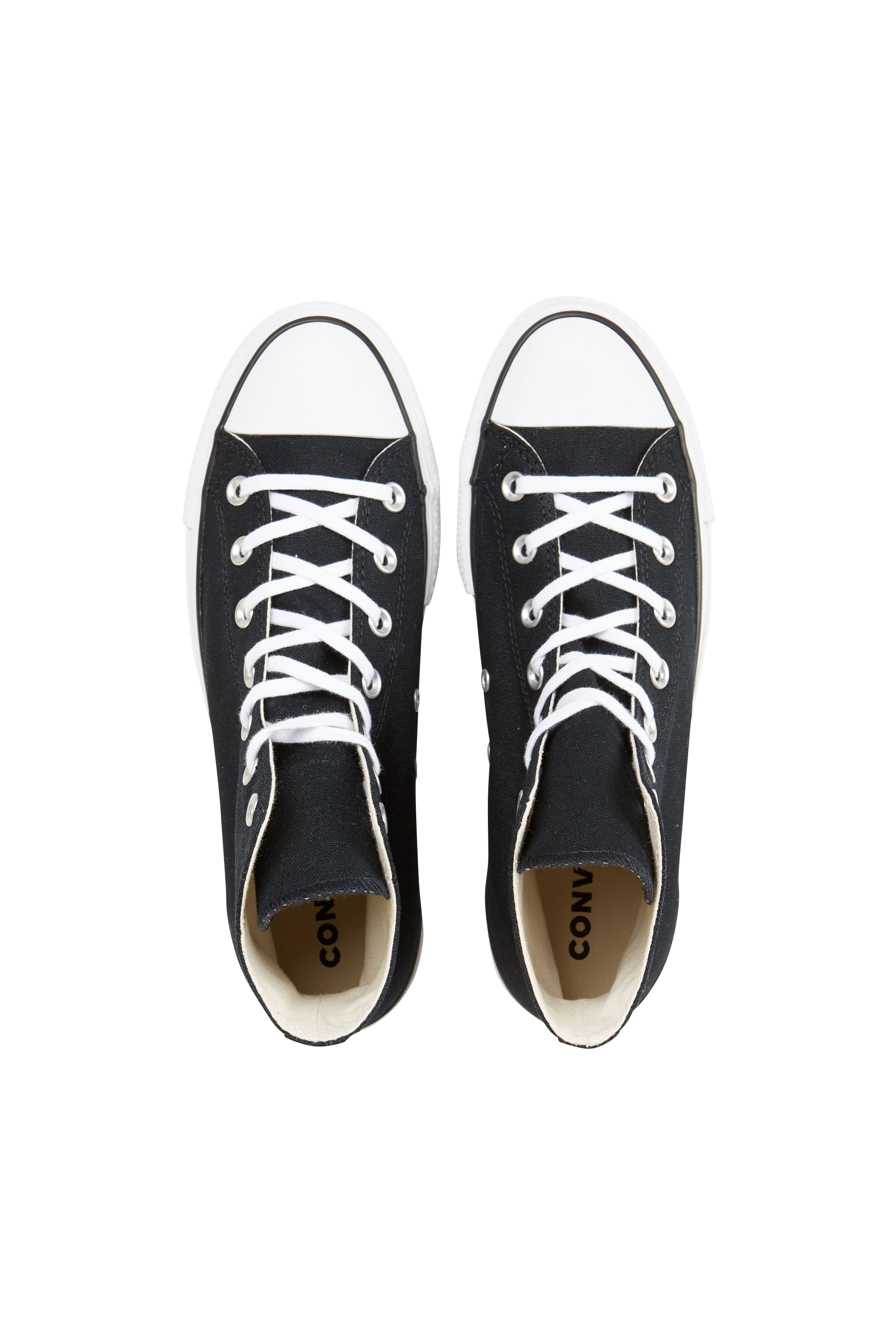 High-top sneakers Black
