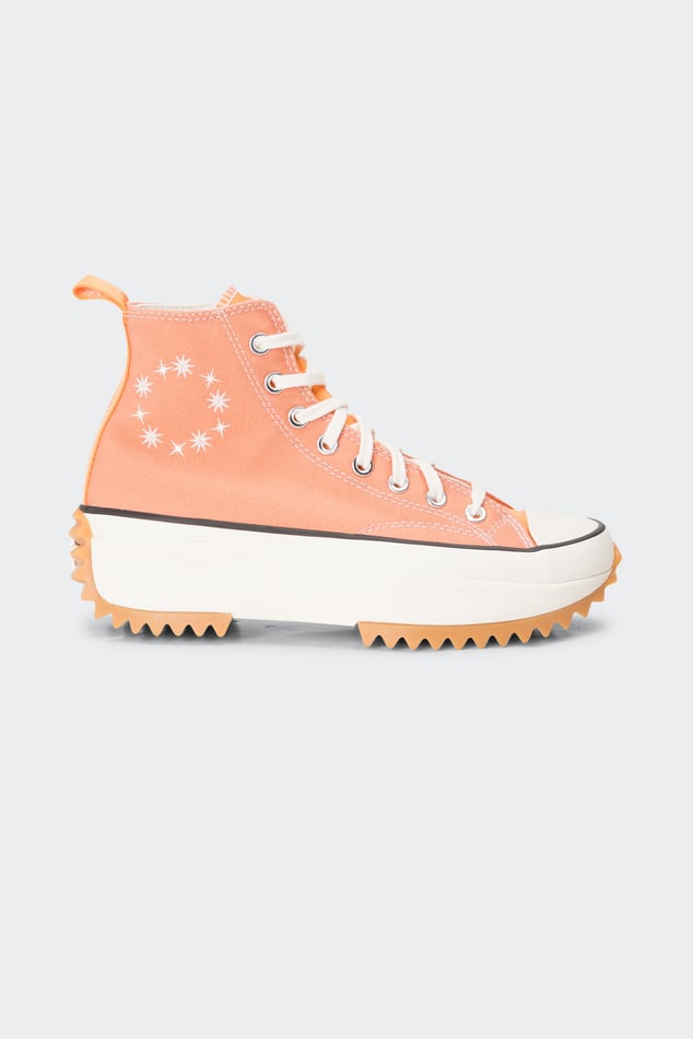 High top Sneakers Run Star Hike Orange Converse Woman Citadium